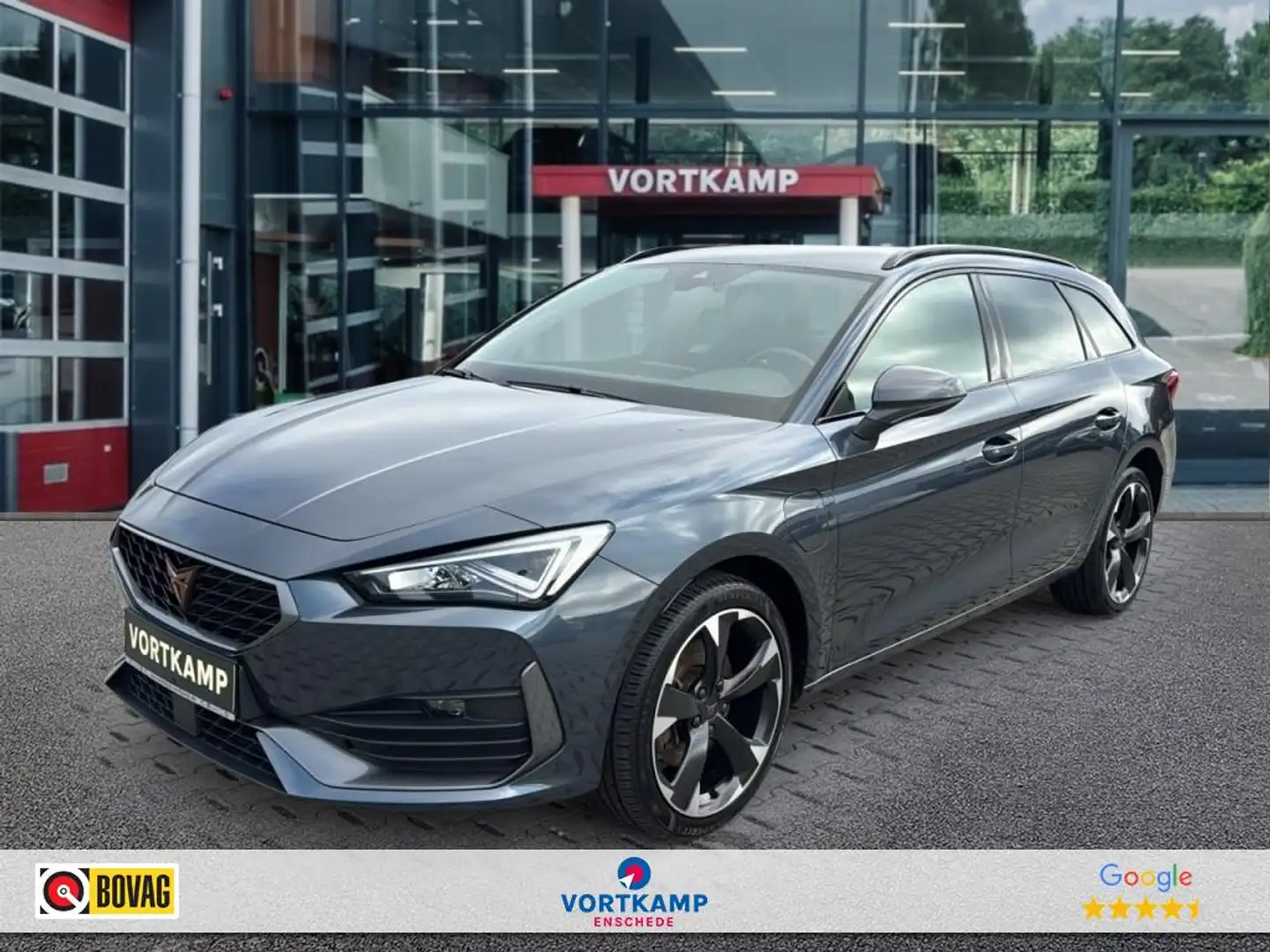 CUPRA Leon 1.4 TSI DSG E-HYBRID TREKHAAK/NAVI/CARPLAY/ACC/PDC Grijs - 1