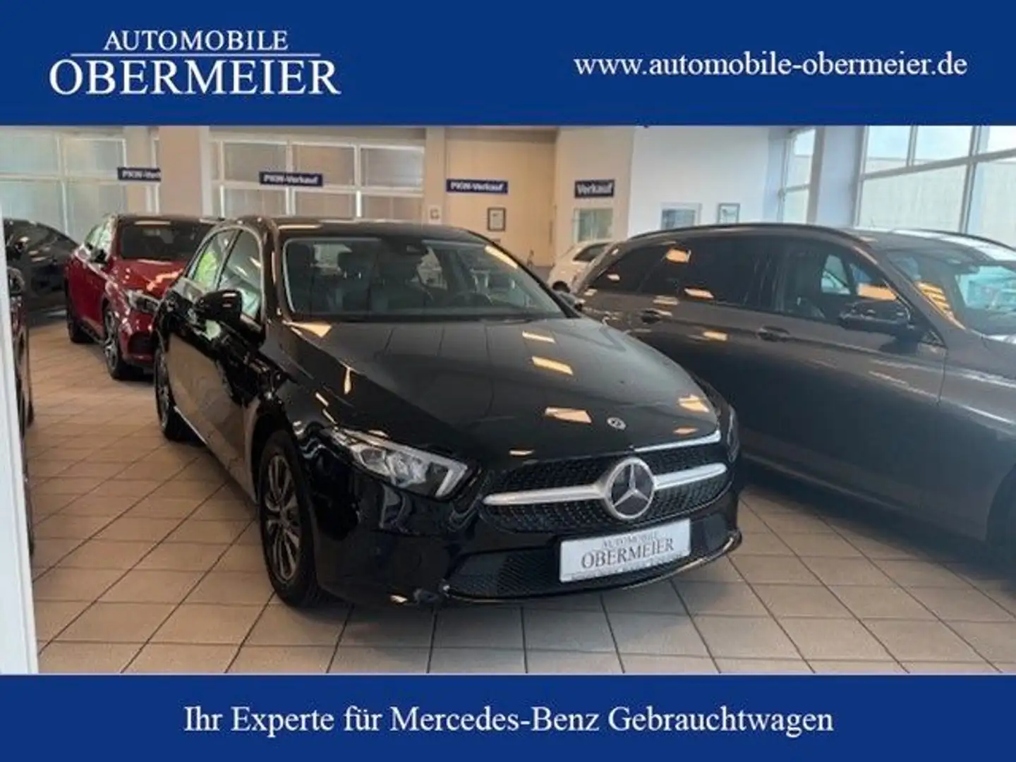 Mercedes-Benz A 180 Prog. 7G-DCT Carplay LED PTS SHZ DAB Schwarz - 1