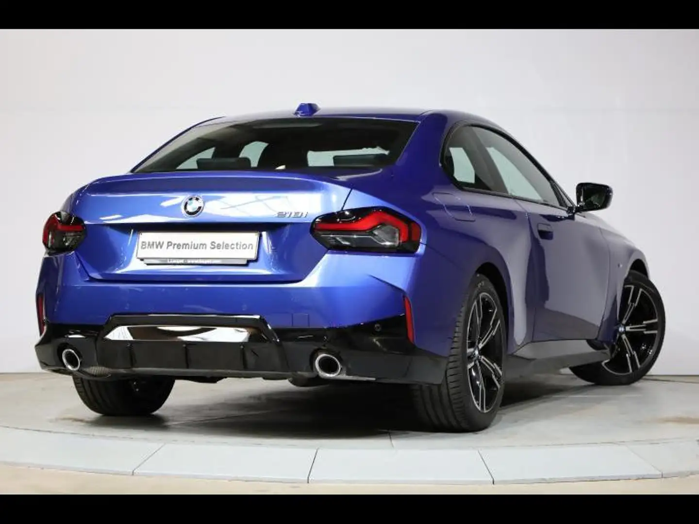 BMW 218 i Coupé Kit M Sport Bleu - 2