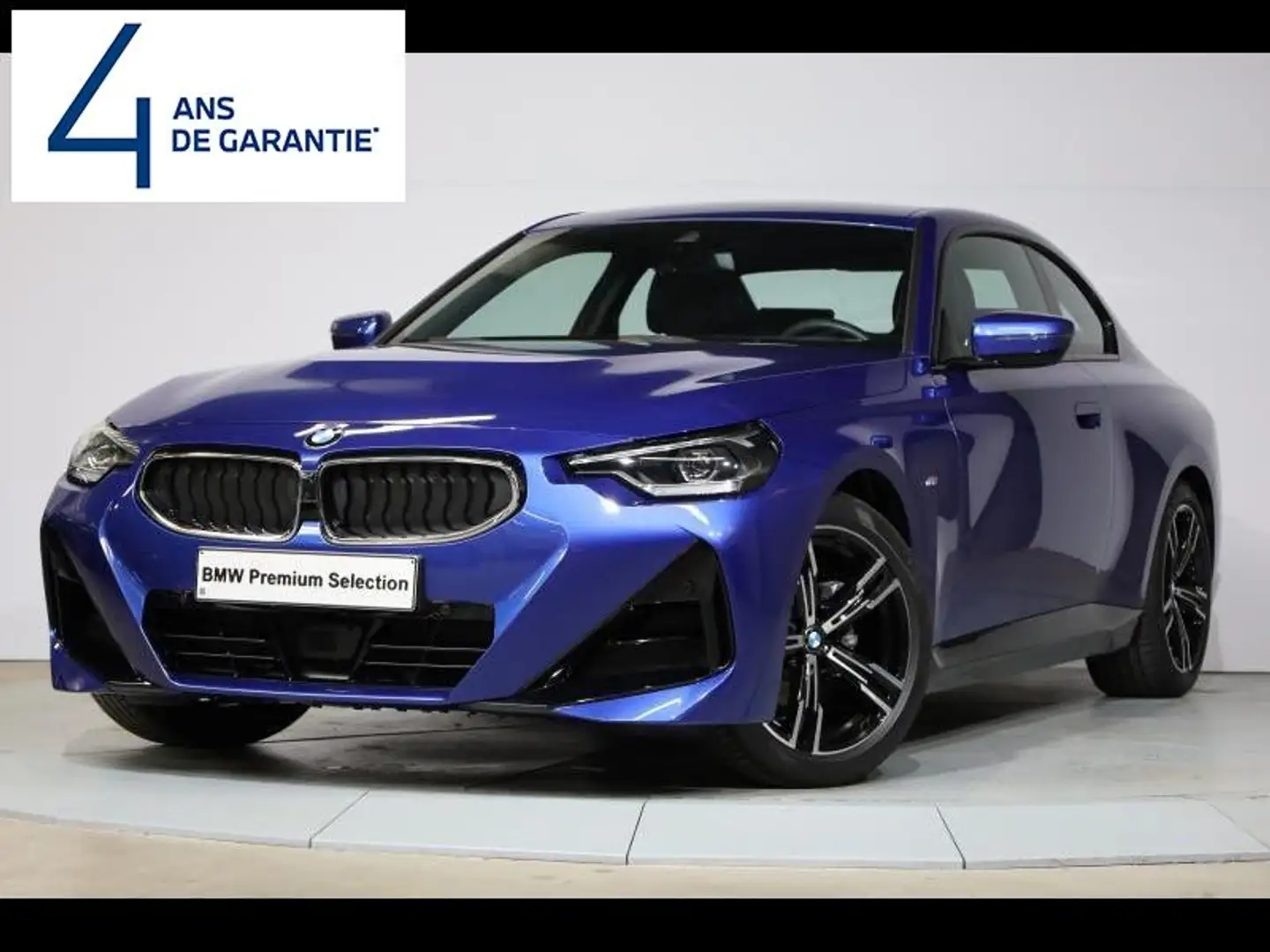 BMW 218 i Coupé Kit M Sport Bleu - 1