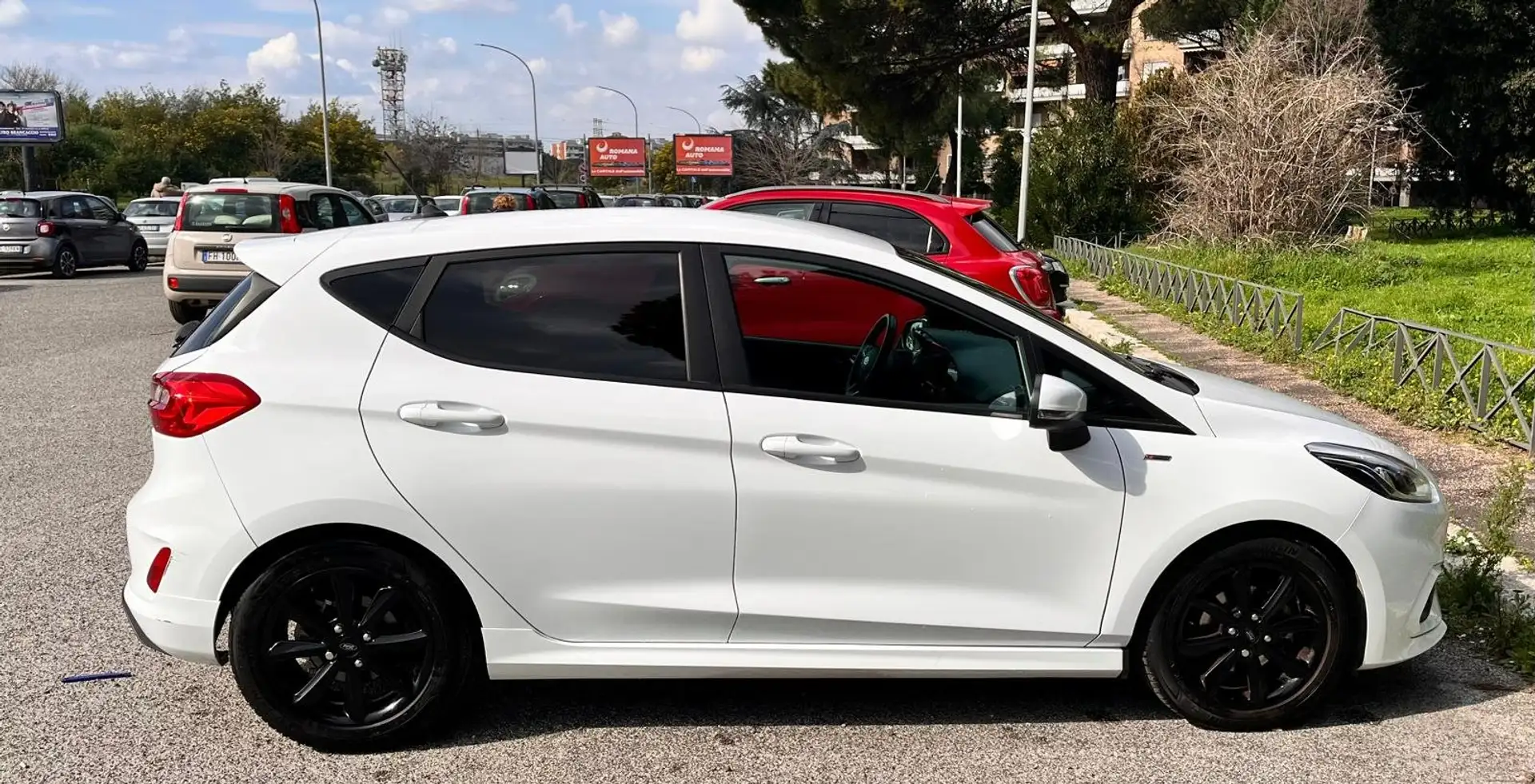 Ford Fiesta Fiesta 5p 1.0 ecoboost ST-Line 100cv auto Bianco - 2