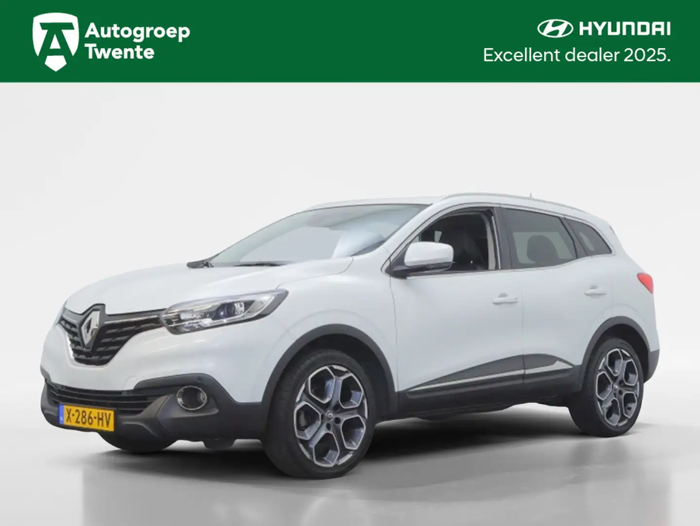 Renault Kadjar 1.2 TCe Extase | Navigatie | Parkeersensoren | Blanc - 1