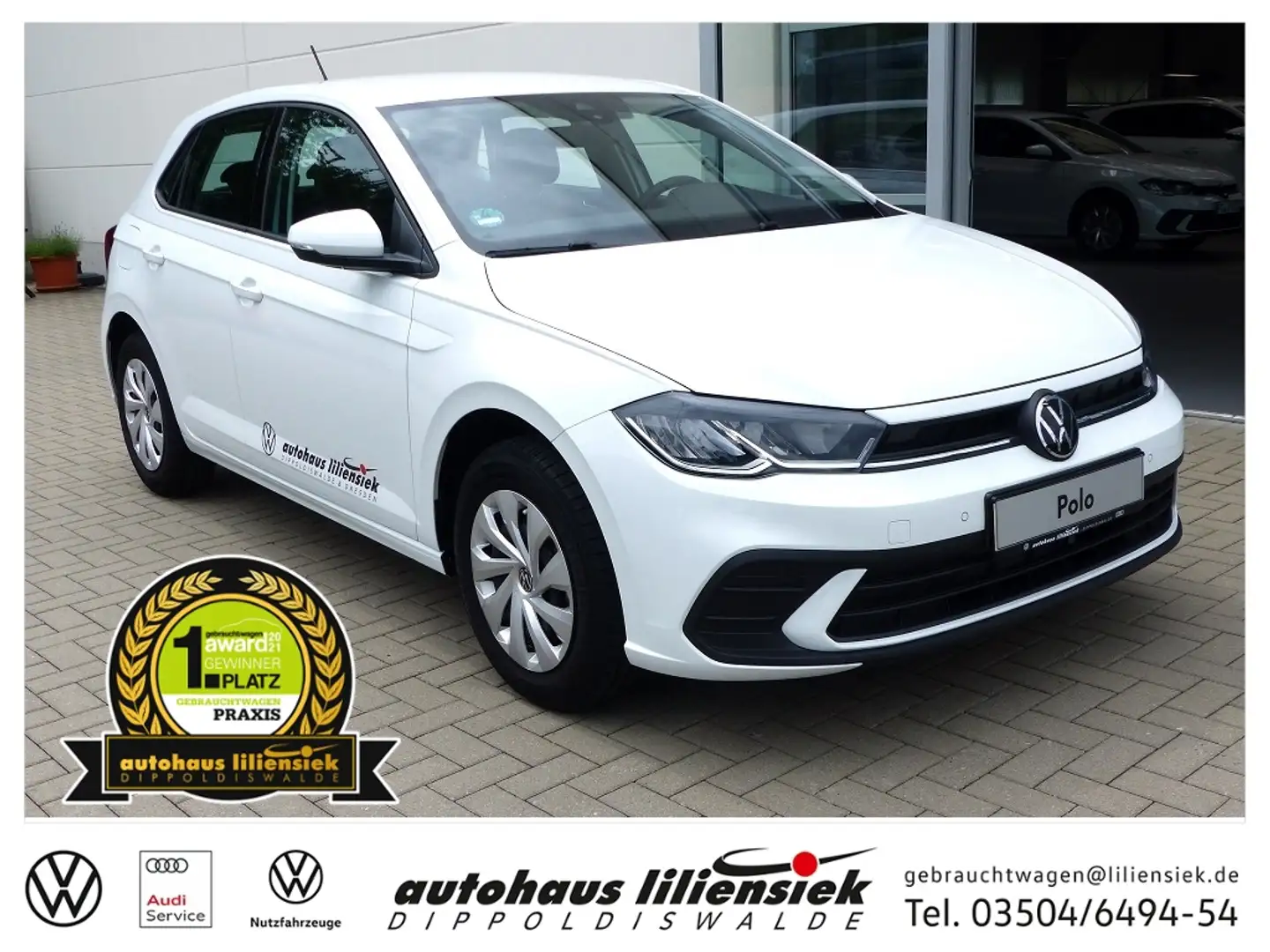 Volkswagen Polo 1.0 TSI DSG Life *LED*PDC*Klima* Weiß - 1