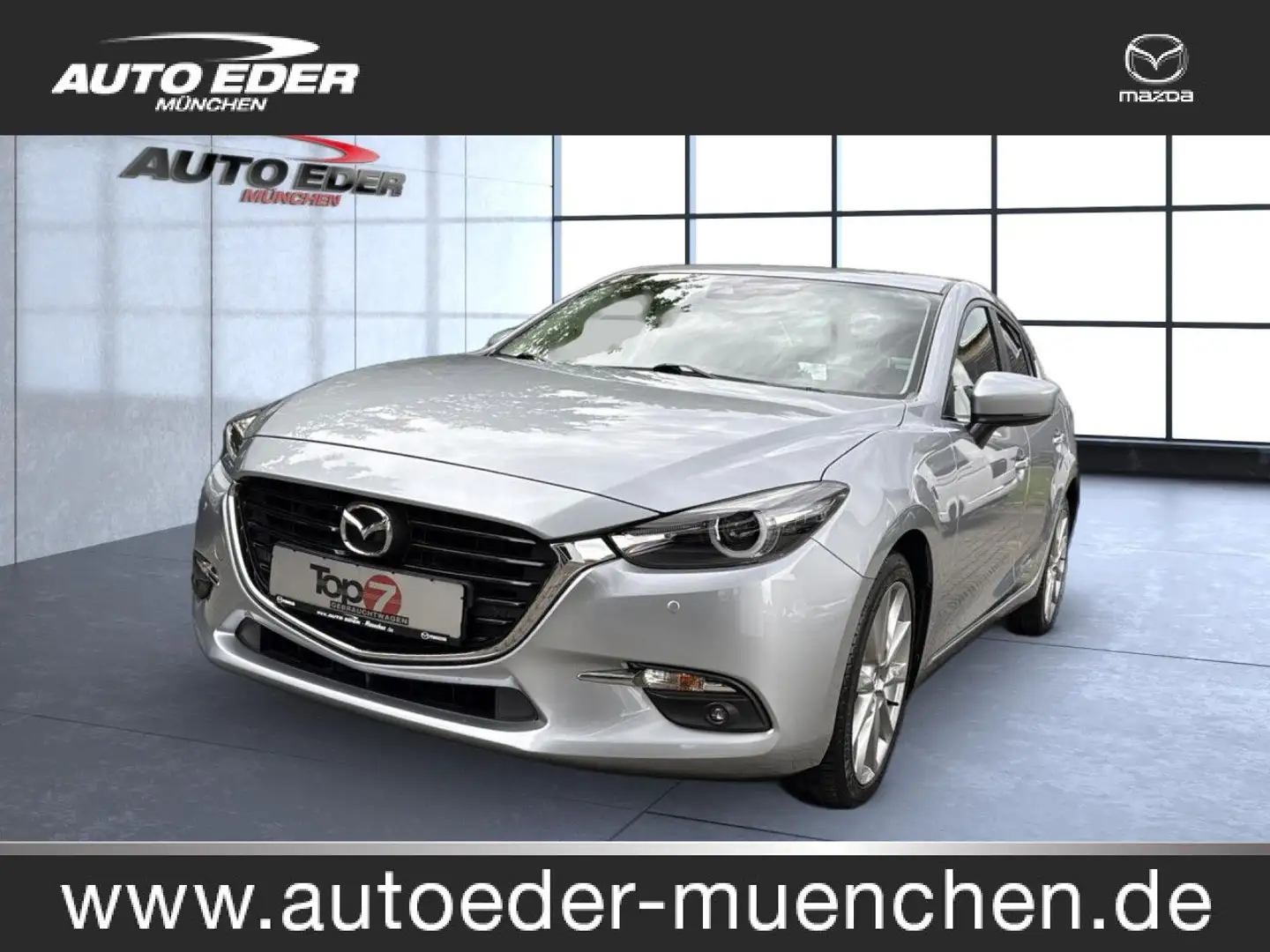 Mazda 3 Sports-Line Bluetooth Head Up Display Navi LED Silber - 1