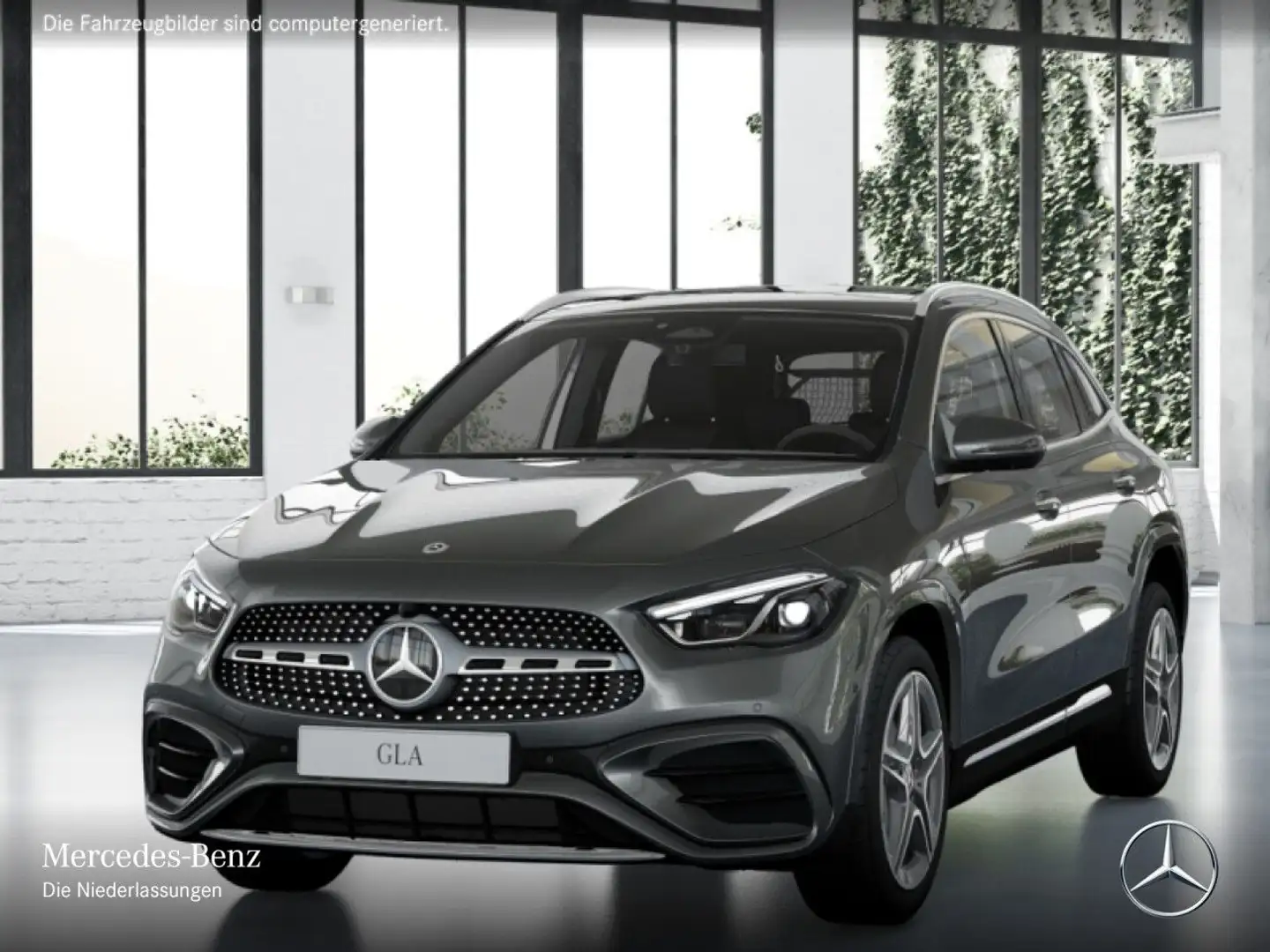 Mercedes-Benz GLA 180 AMG+PANO+360°+AHK+MULTIBEAM+TOTW+KEYLESS Grau - 2