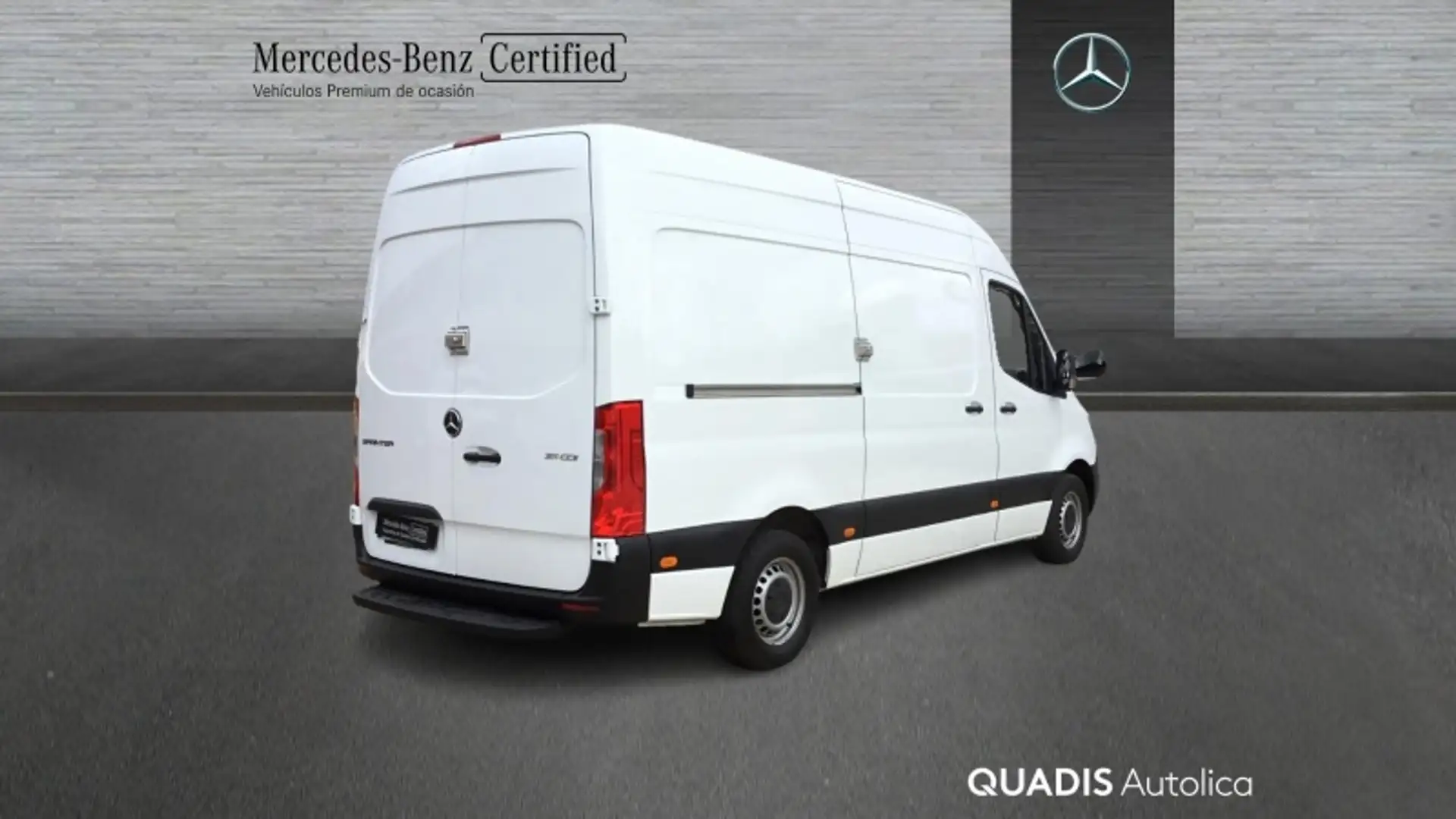 Mercedes-Benz Sprinter Furgón 311CDI Medio T.E. tT Blanco - 2