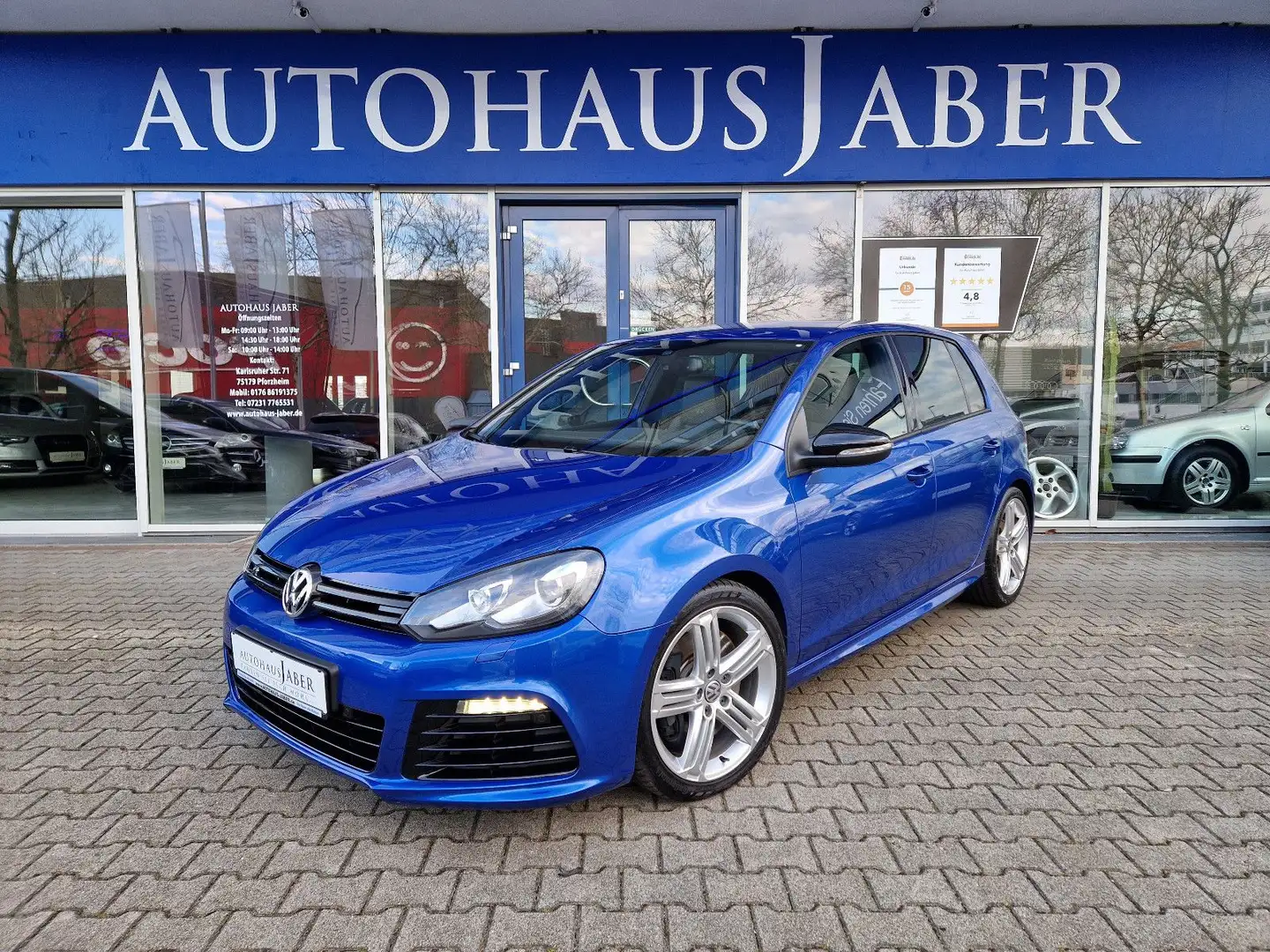 Volkswagen Golf VI R 4Motion 1.HD DT.FZG UNFALLFREI 1A Blau - 1