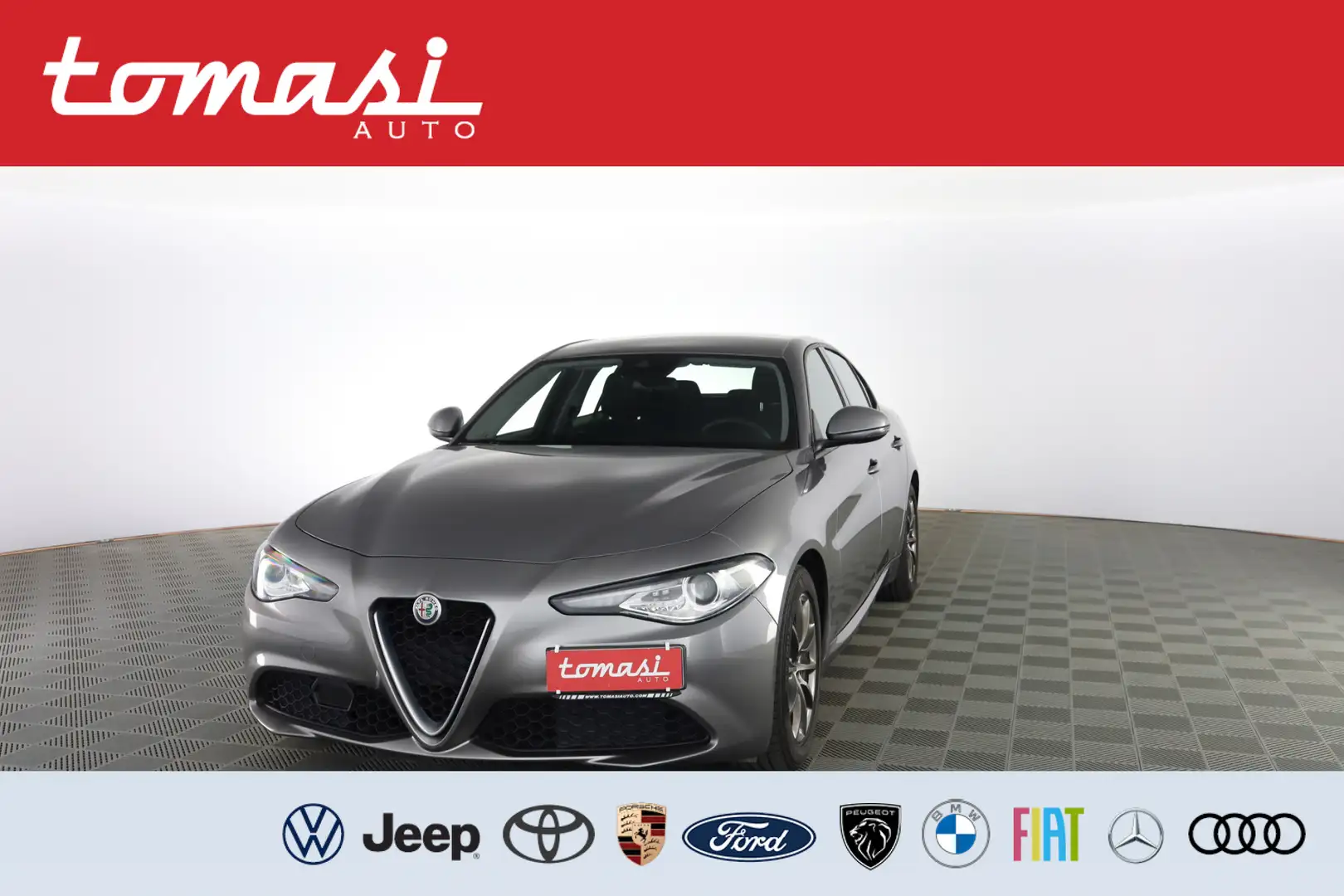Alfa Romeo Giulia Giulia 2.2 Turbodiesel 160 CV AT8 Grigio - 1