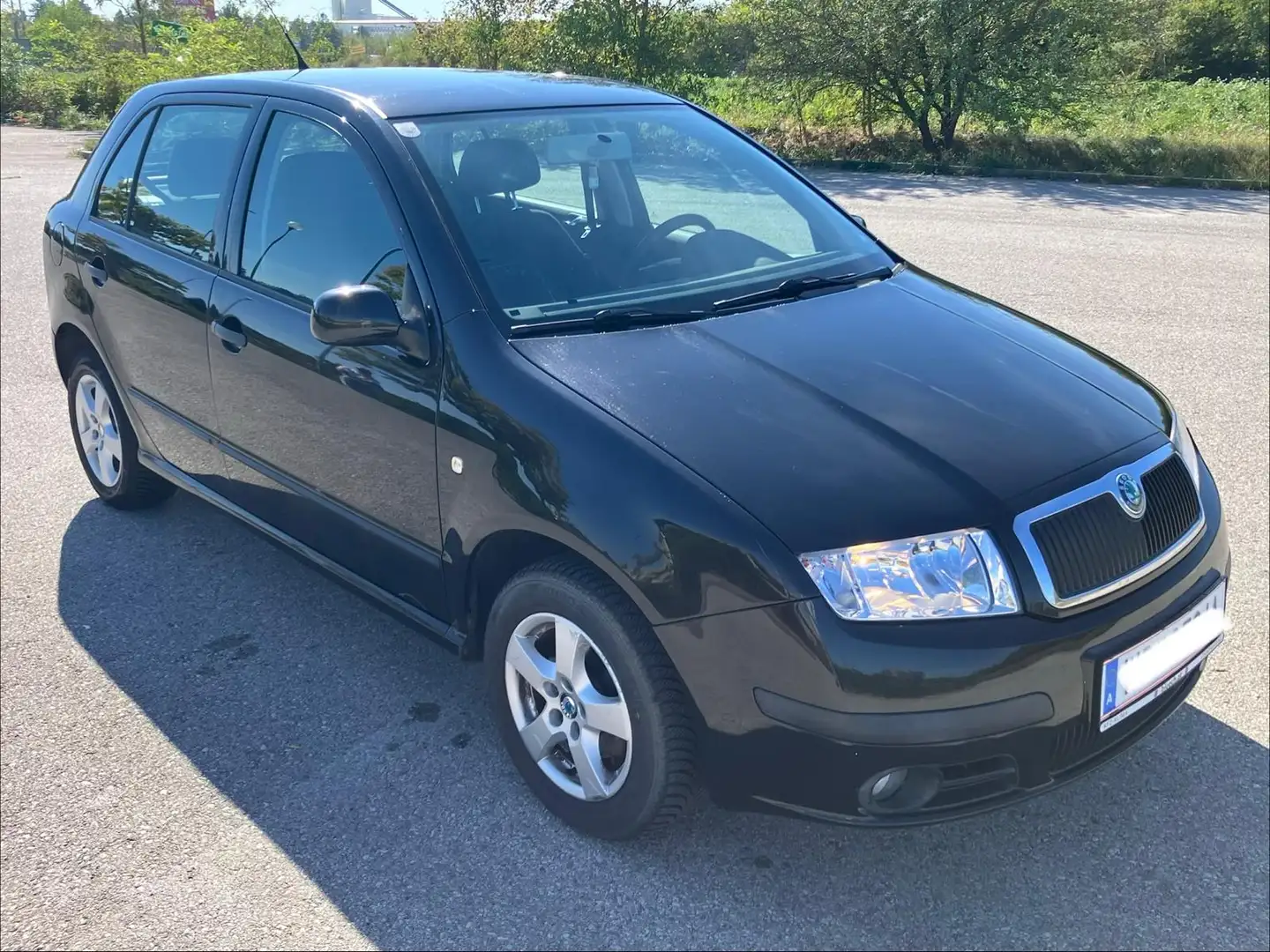 Skoda Fabia Schwarz - 1