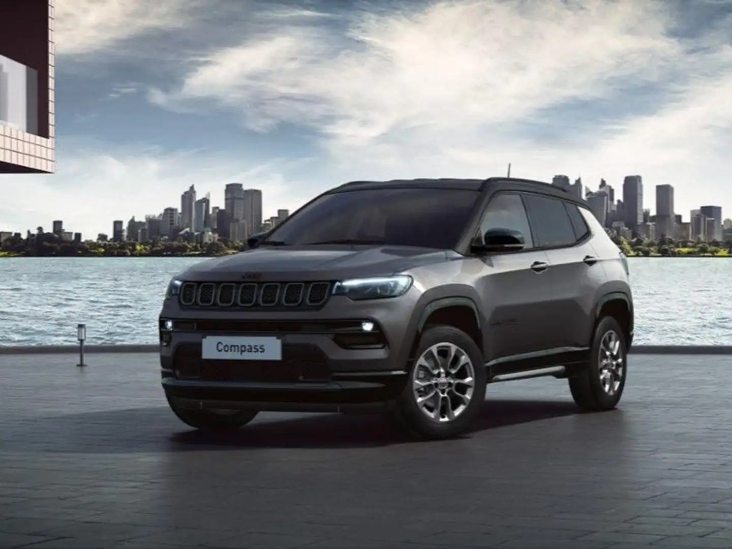 Jeep Compass 1.5 Turbo T4 130 CV MHEV 2WD Summit *in arrivo* Grau - 1