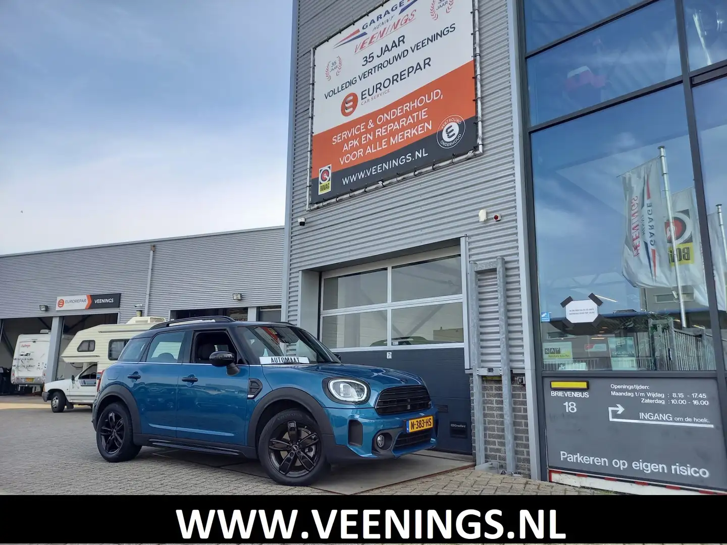 MINI Cooper Countryman Mini 1.5 Business Edition - BLACK EDITION - UNION Bleu - 1