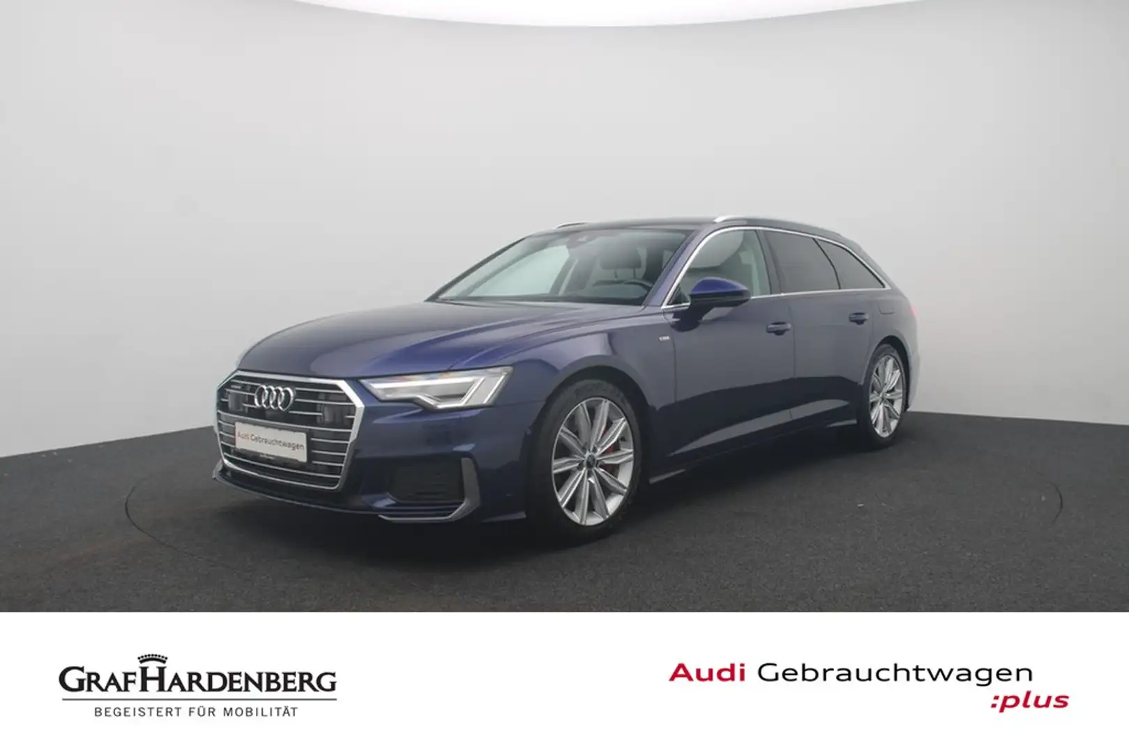 Audi A6 Avant 55 TFSI e quattro . LED Navi Pano HuD Bleu - 1