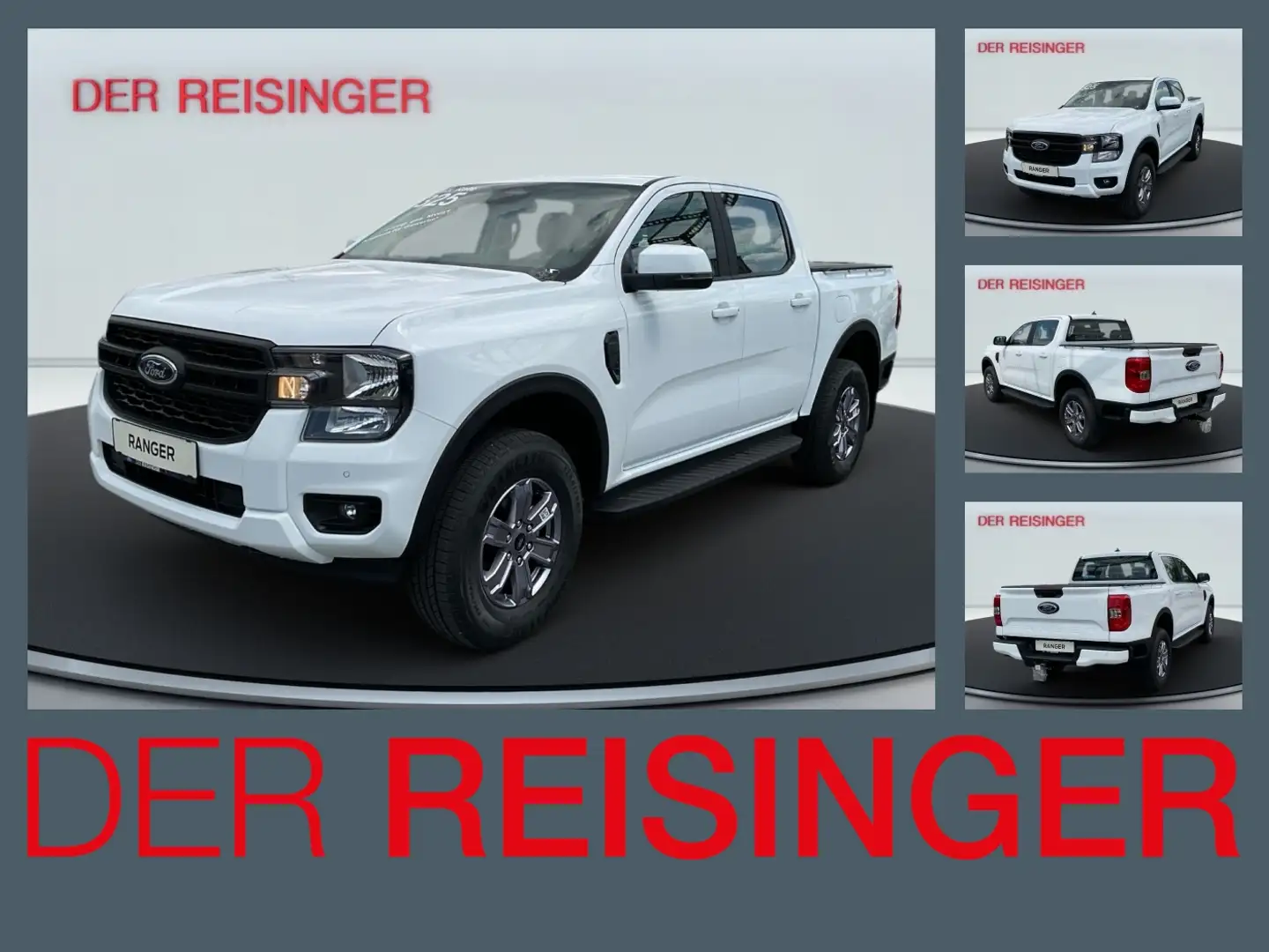 Ford Ranger Doppelkabine XLT 4x4 Blanc - 1