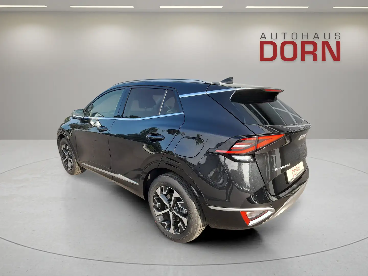 Kia Sportage Spirit 2024 1.6T 48V 2WD DCT-Automatik Klima uvm. Schwarz - 2