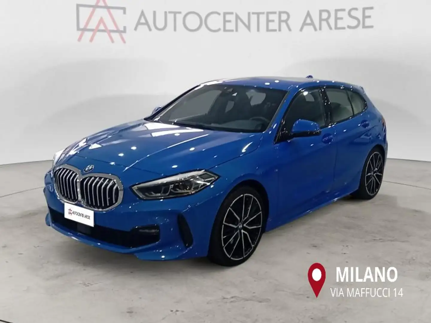 BMW 116 116d Msport auto Blu/Azzurro - 1