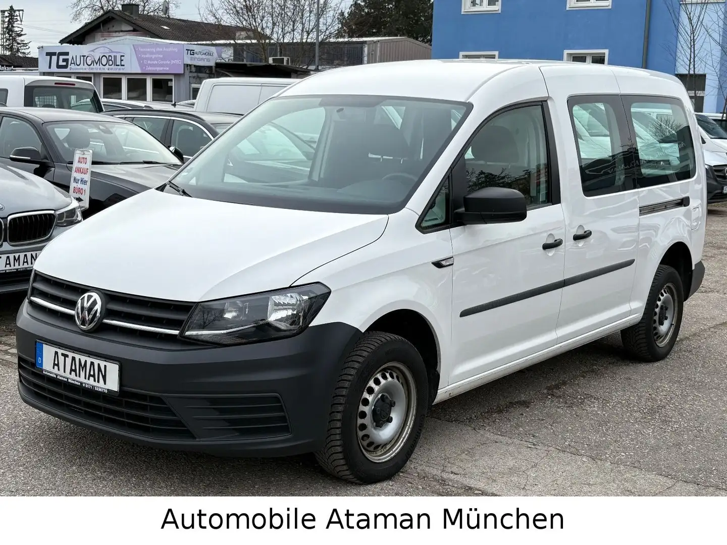 Volkswagen Caddy Maxi 2.0 TDI Fenster *4Motion* Klima, Navi White - 1