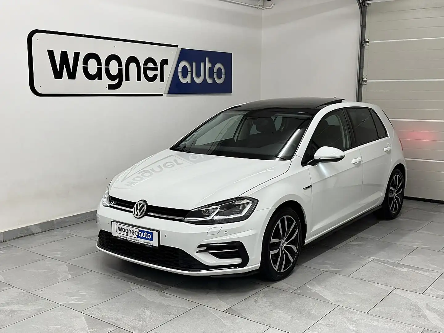 Volkswagen Golf R abbit 1,6 TDI DSG R-Line/LED/ACC/Navi/Pano/Mass... Weiß - 2