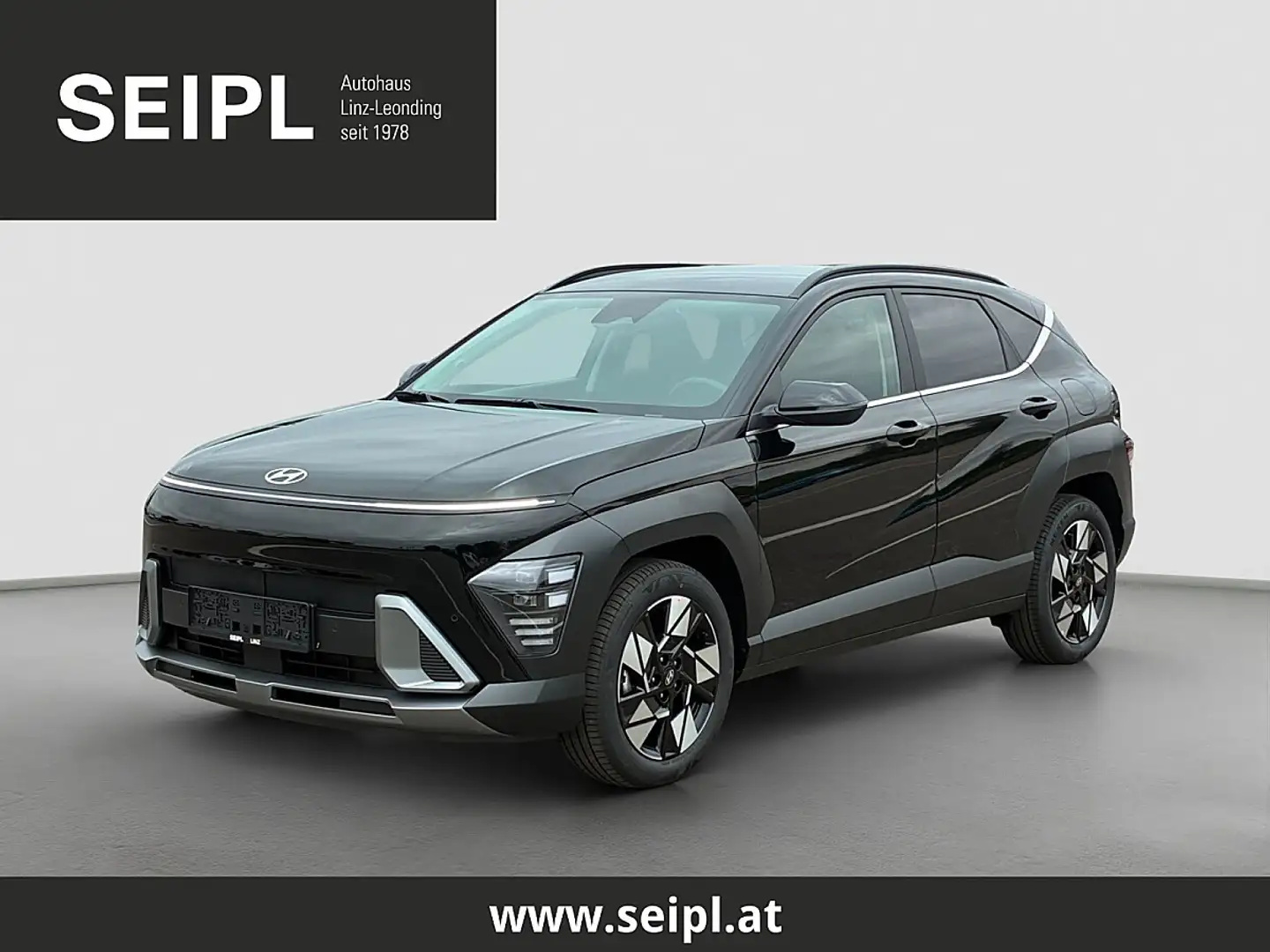 Hyundai KONA Kona 1,6 GDI HEV Go Plus DCT*Superbonus*Tot-Win... Schwarz - 2