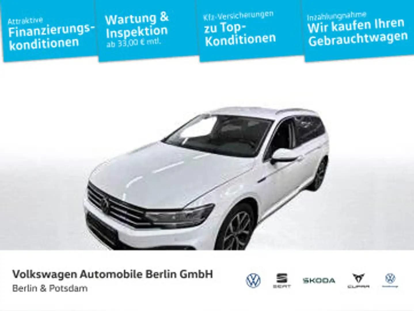Volkswagen Passat Variant 1.4 TSI Hybrid GTE DSG ACC LED Na Weiß - 1