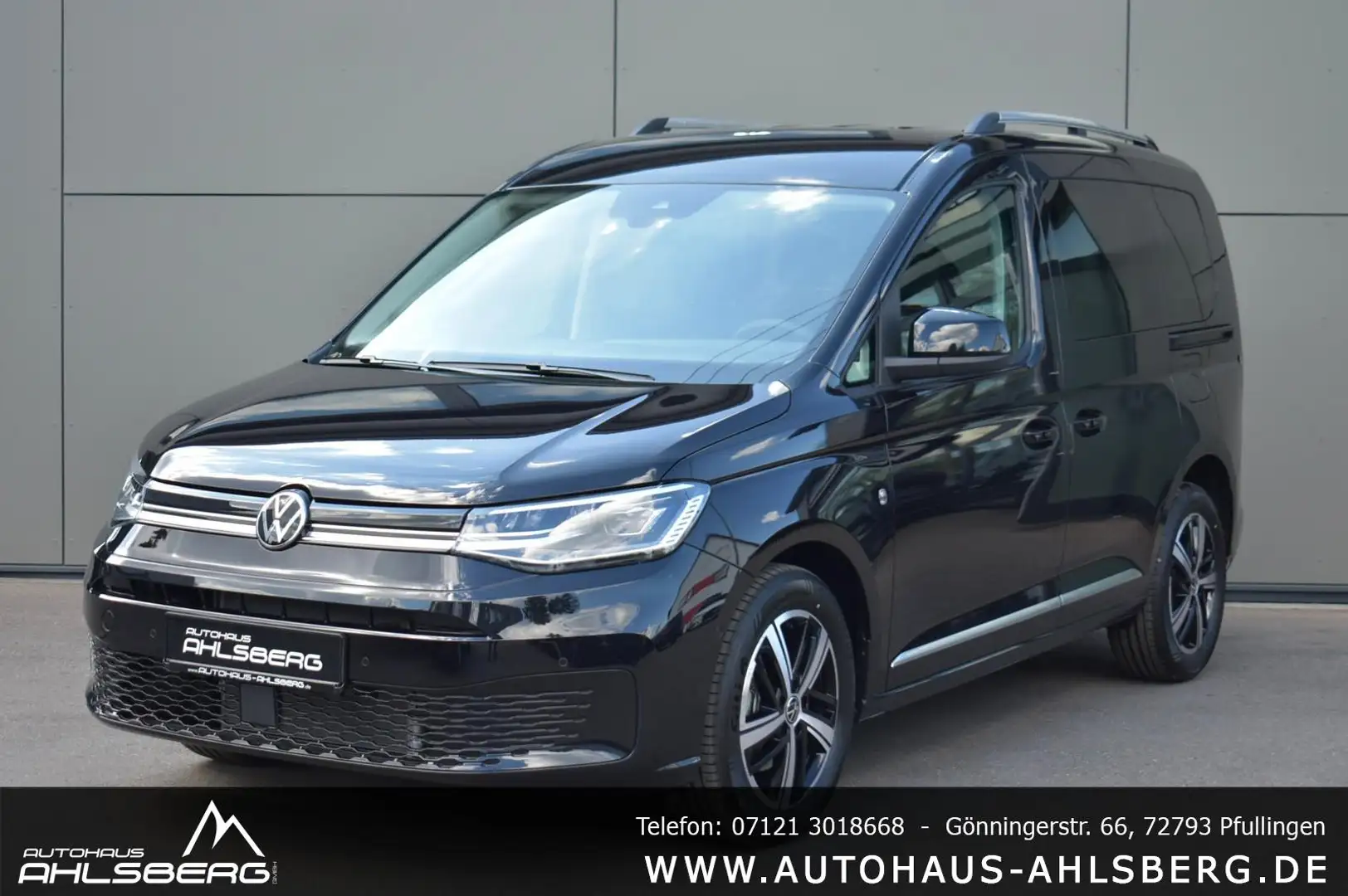Volkswagen Caddy TDI STYLE EDI. STANDH./LEDER/LED/5 J.GARANTIE Schwarz - 2