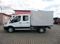 Ford Transit 350 L2 Pritsche+Plane DoKa 7-Sitzer+Klima+SHZ+4x4 Blanc - thumbnail 7