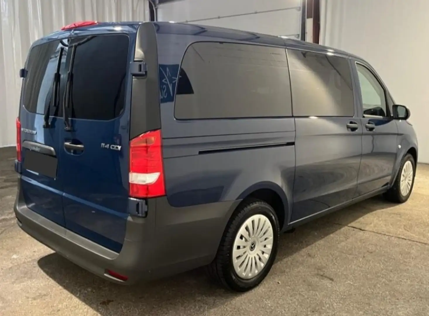 Mercedes-Benz Vito 114 cdi TOURER PRO LONG 8 POSTI Bleu - 2