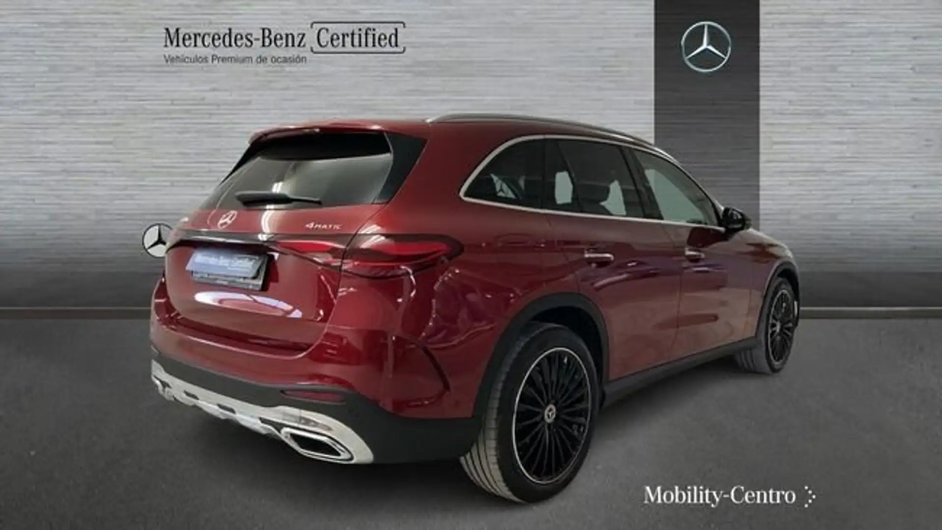 Mercedes-Benz GLC 220 d 4MATIC Rojo - 2