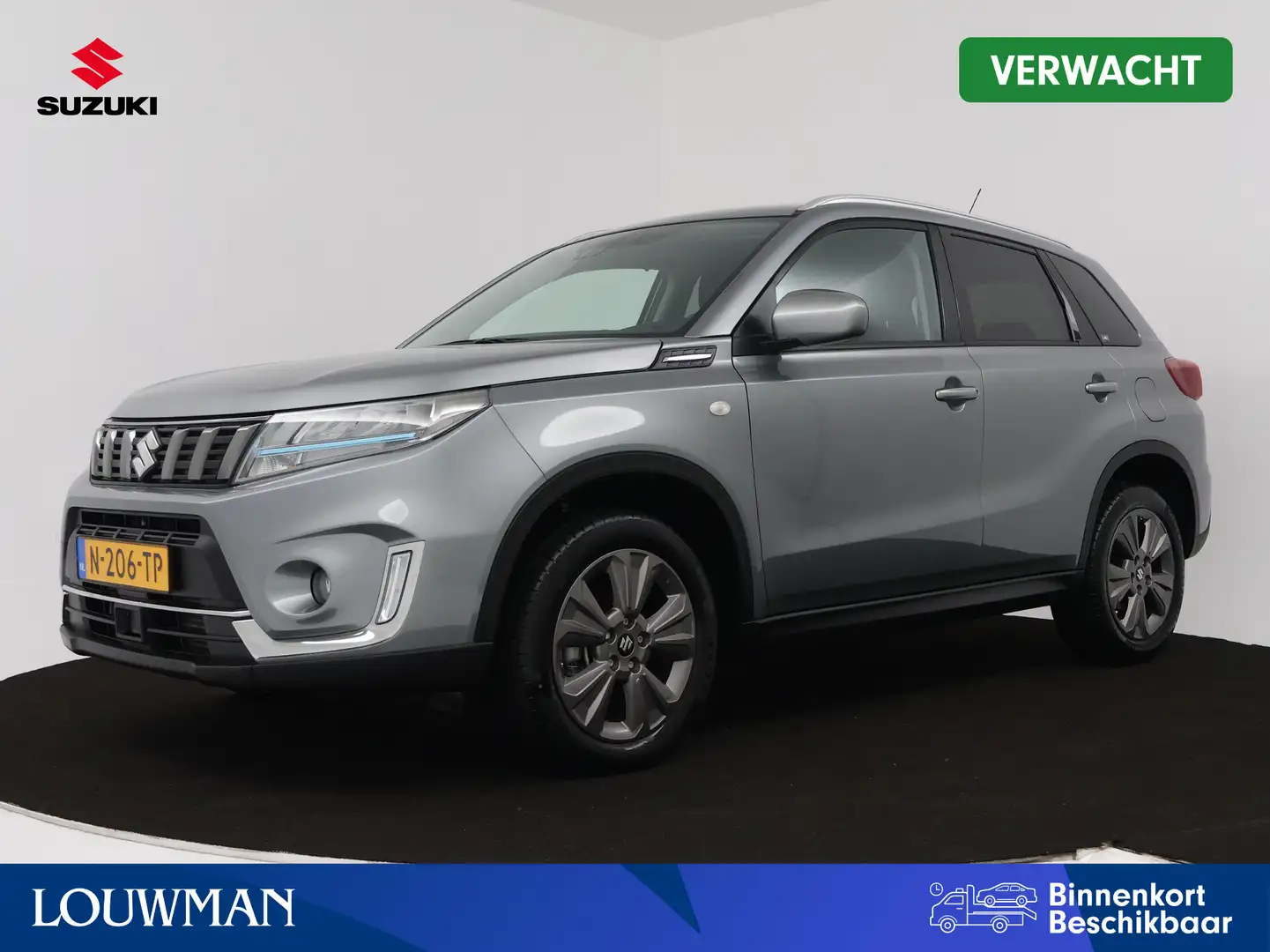 Suzuki Vitara 1.4 Boosterjet Select Smart Hybrid | Apple Carplay Grijs - 1