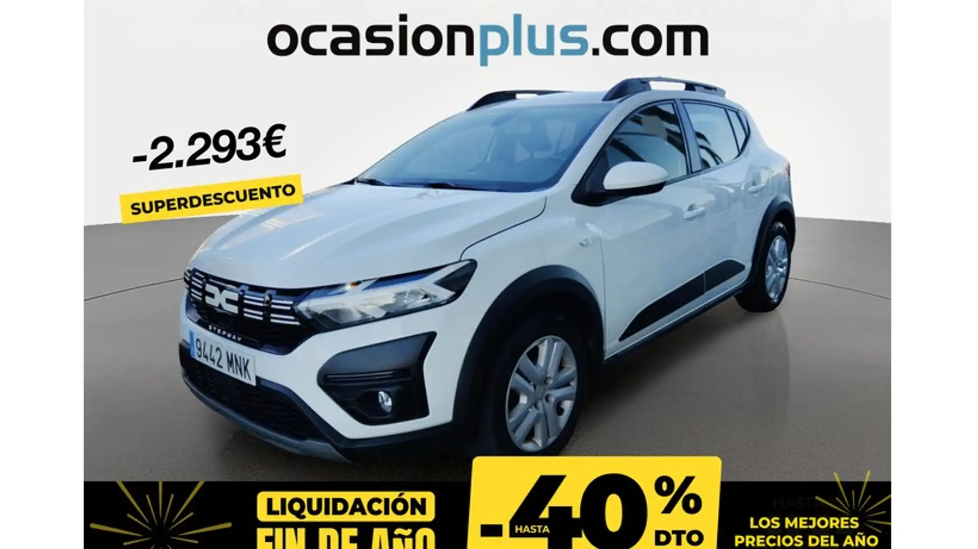 Dacia Sandero Stepway TCe Expresion 67kW Blanc - 1