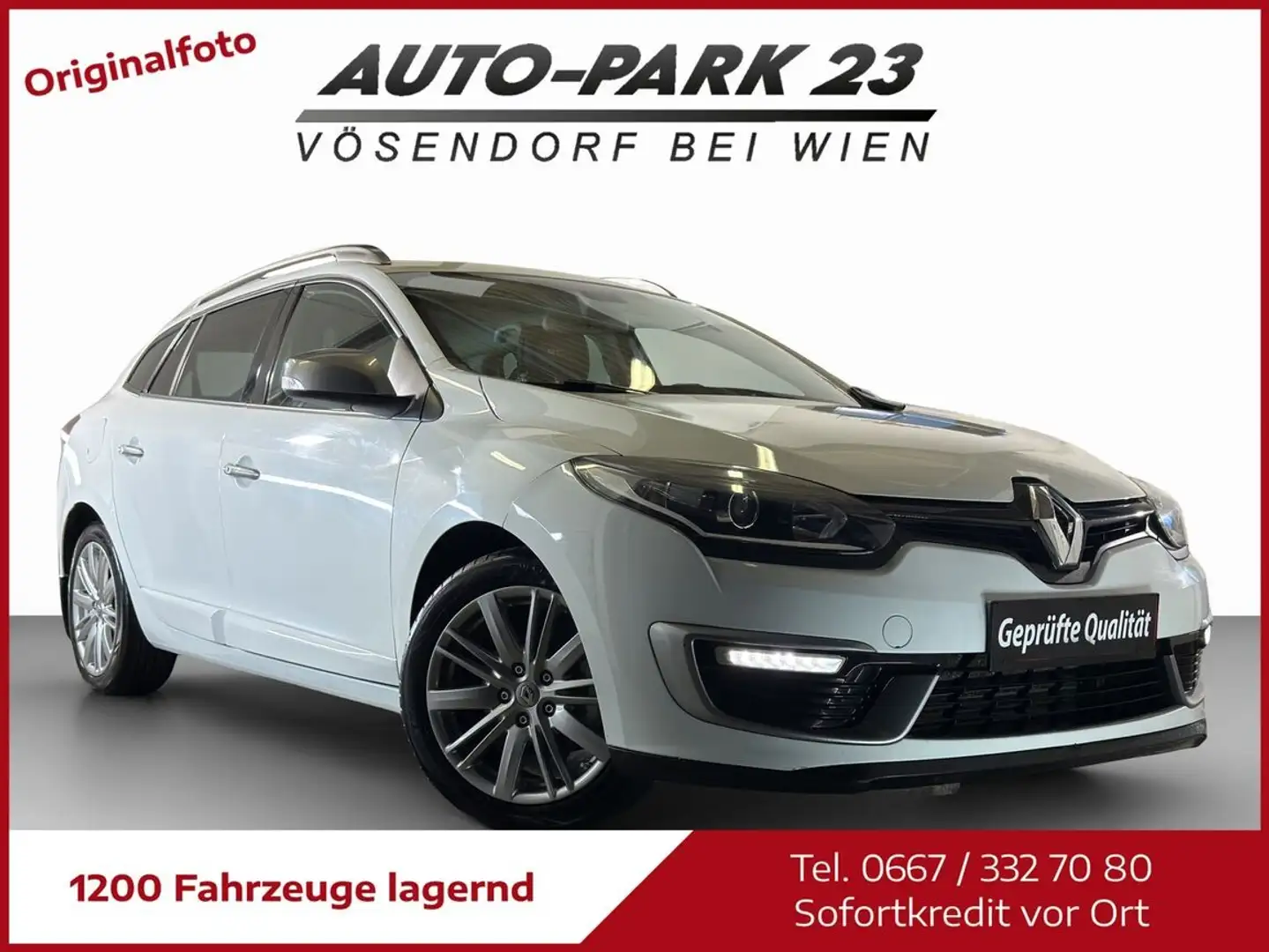 Renault Megane Mégane Grandtour Energy TCe 130**GT-LINE**MOD2016 Weiß - 1