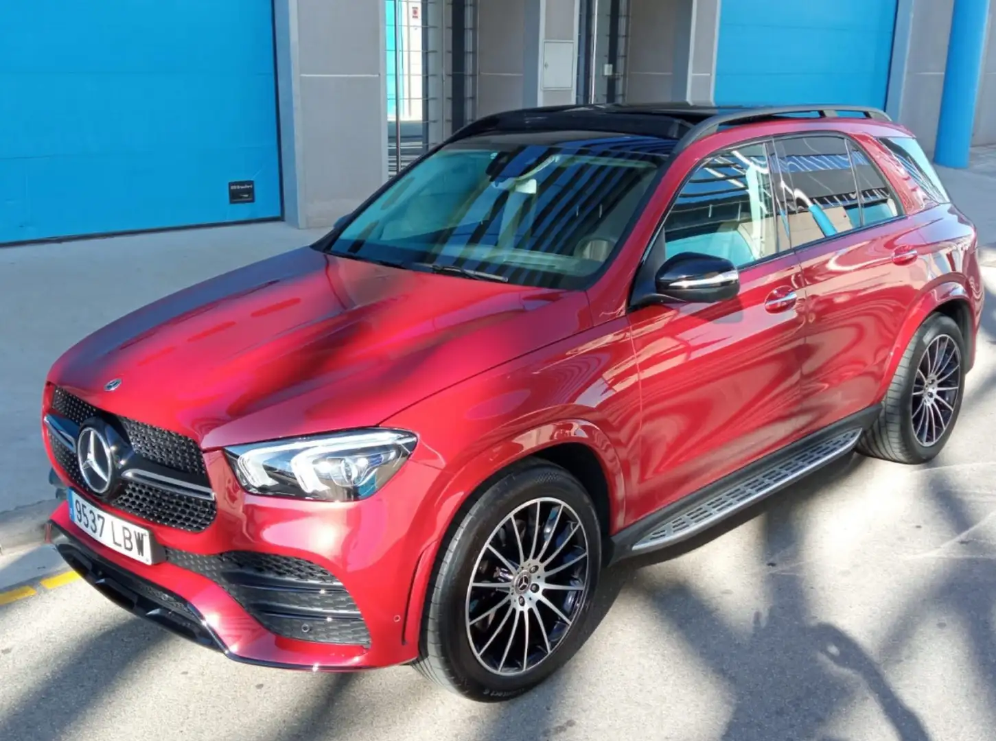 Mercedes-Benz GLE 300 300d 4Matic Aut. Rojo - 1
