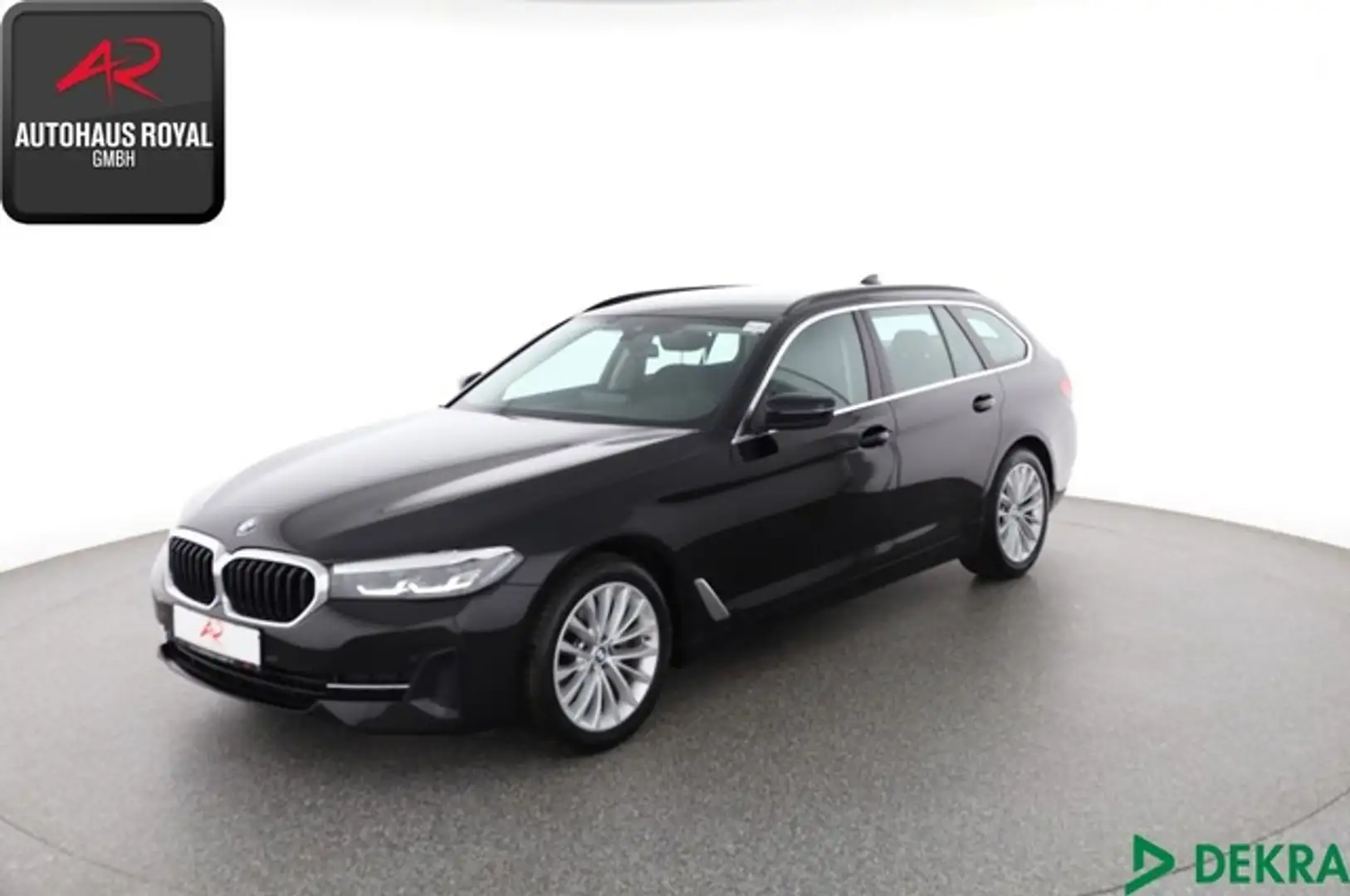 BMW 520 i T LIVECOCKPITPROF,ALARM,1.HAND,SCHECKHEFT Schwarz - 1