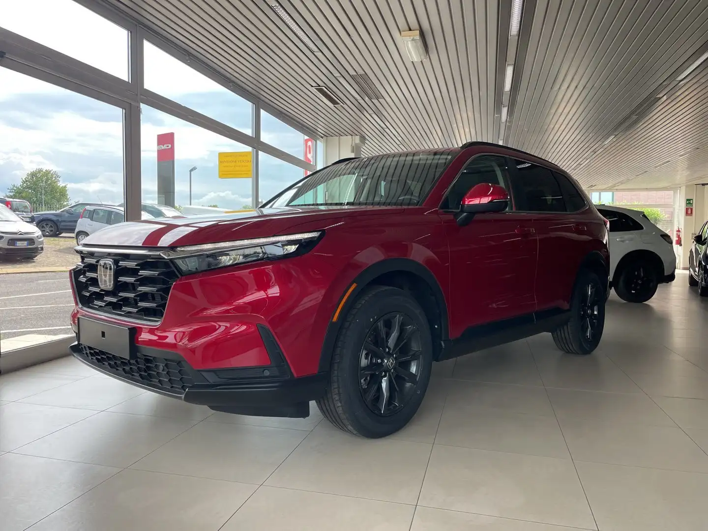 Honda CR-V CR-V 2.0 Hev eCVT Elegance AWD Rosso - 2
