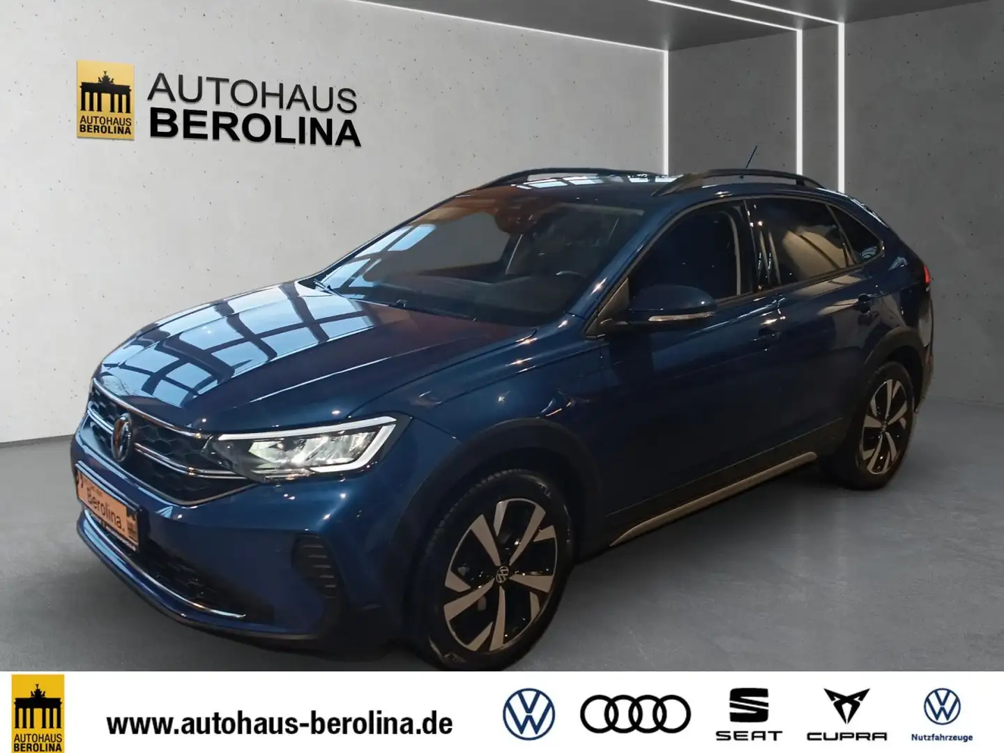 Volkswagen Taigo 1.0 TSI Life DSG *R-CAM*PDC*LED*SHZ* Blau - 2