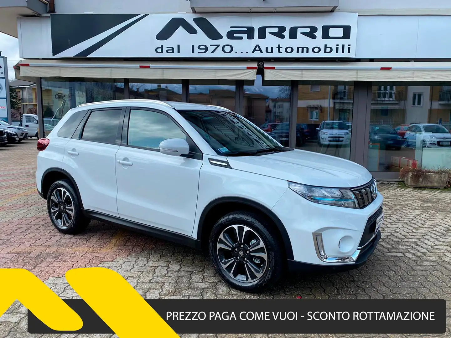 Suzuki Vitara 1.4 Hybrid Top 4WD Allgrip PAGA COME VUOI Білий - 1