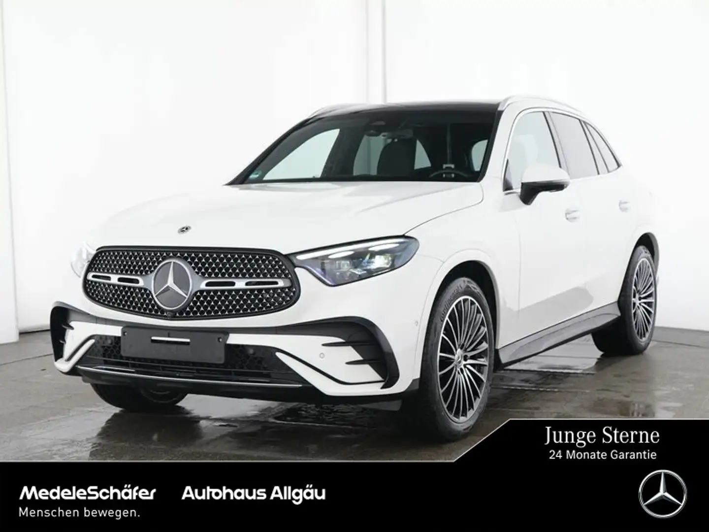 Mercedes-Benz GLC 450 GLC 450 d 4M AMG 20" 3D AHK Keyless Pano Distronic Weiß - 1
