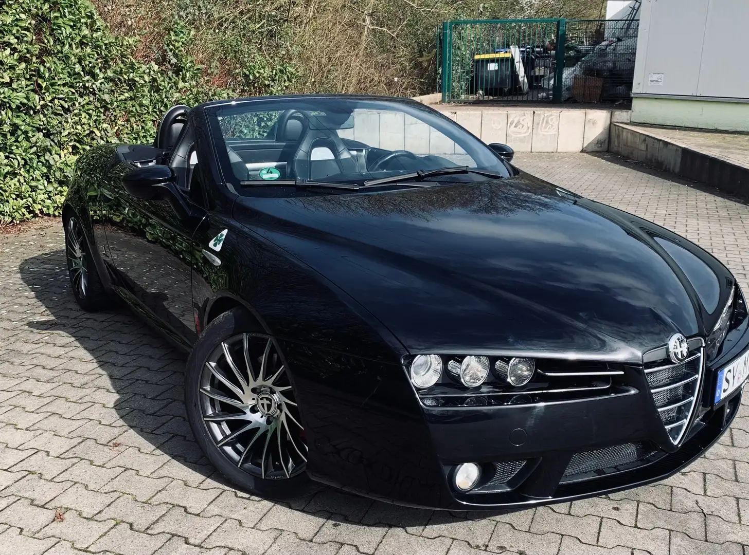 Alfa Romeo Spider Spider 2.2 JTS 16V Selespeed Serie 1 Schwarz - 2