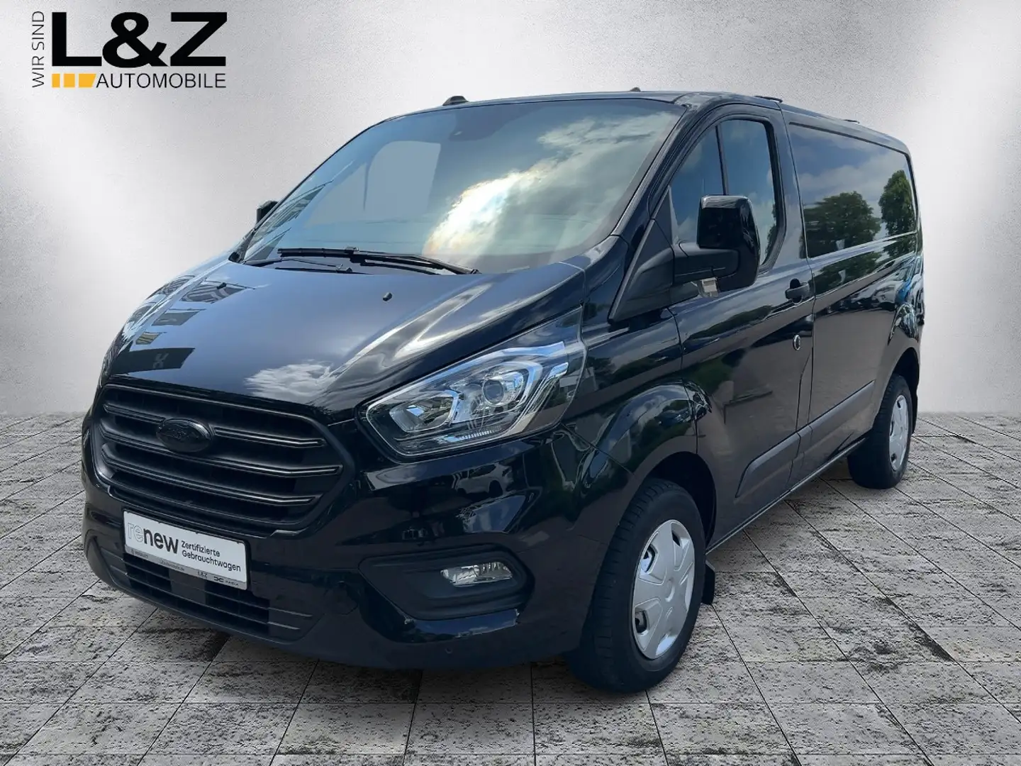 Ford Transit Custom Kasten L1 2,0 TDCI *1.Hand,GJR,Klima Noir - 1