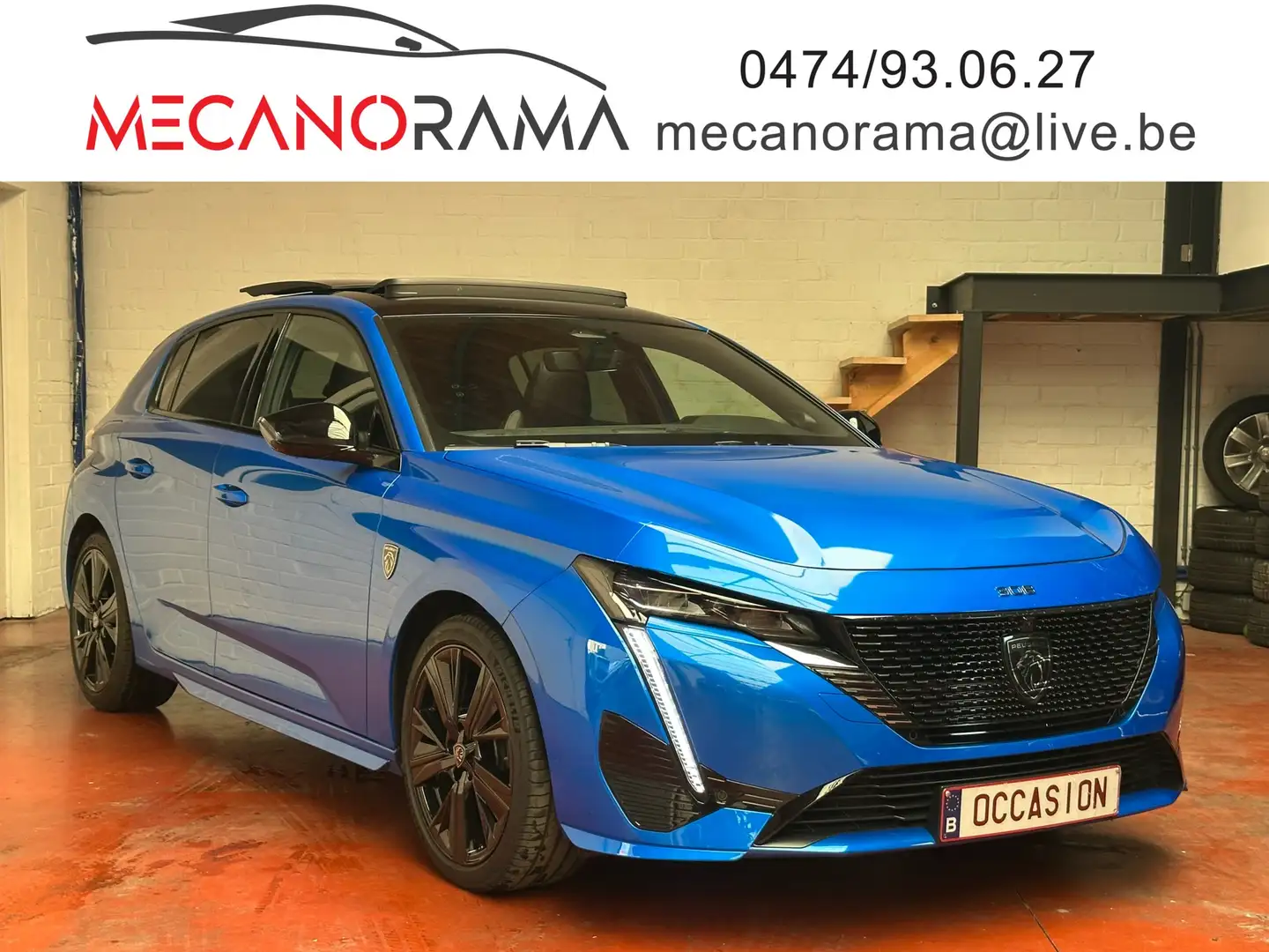Peugeot 308 GT-Line // FULLS OPTIONS // 33.000km !! Blauw - 1