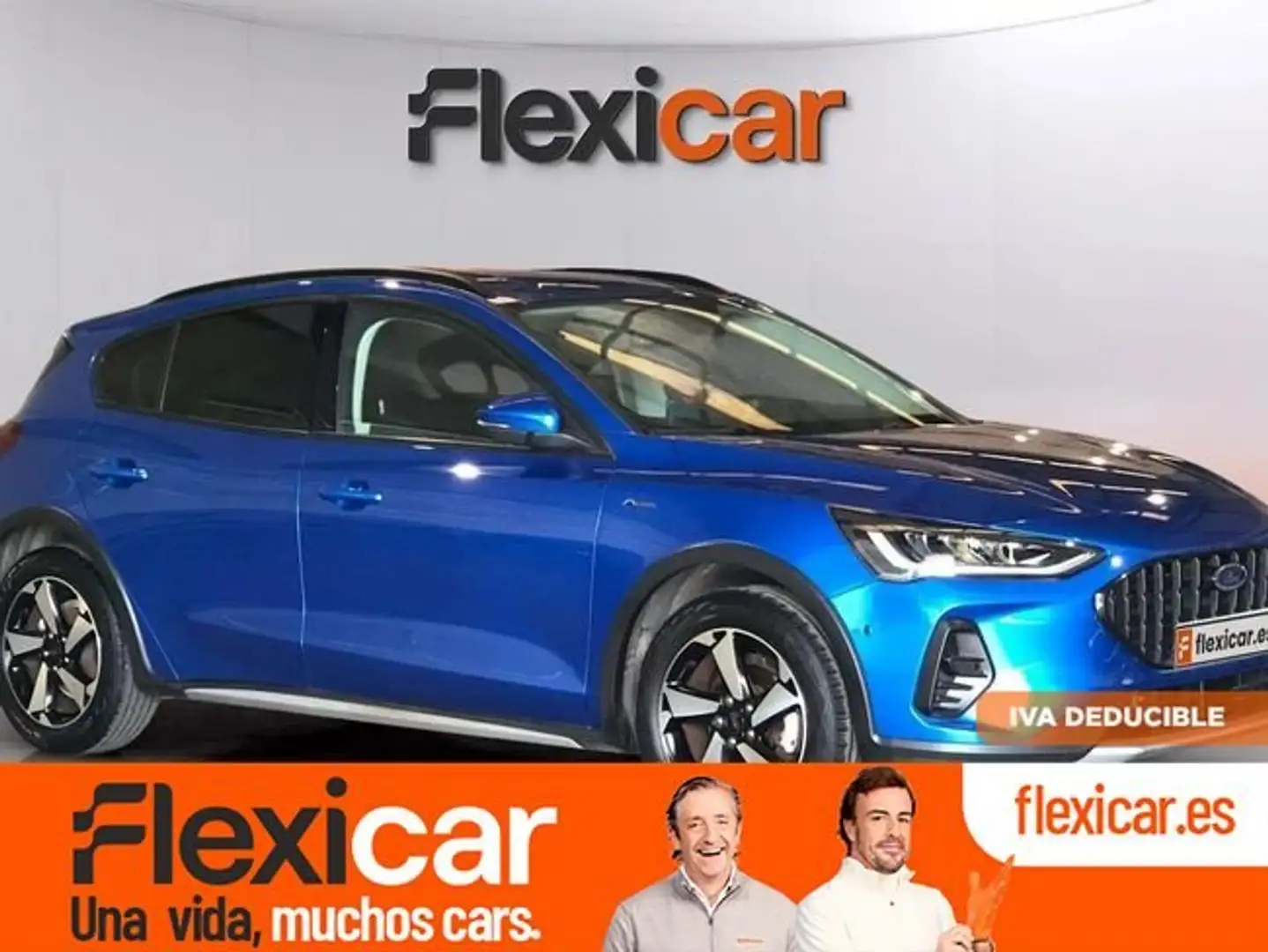 Ford Focus 1.0+Ecoboost+MHEV+114kW+Active Azul - 1