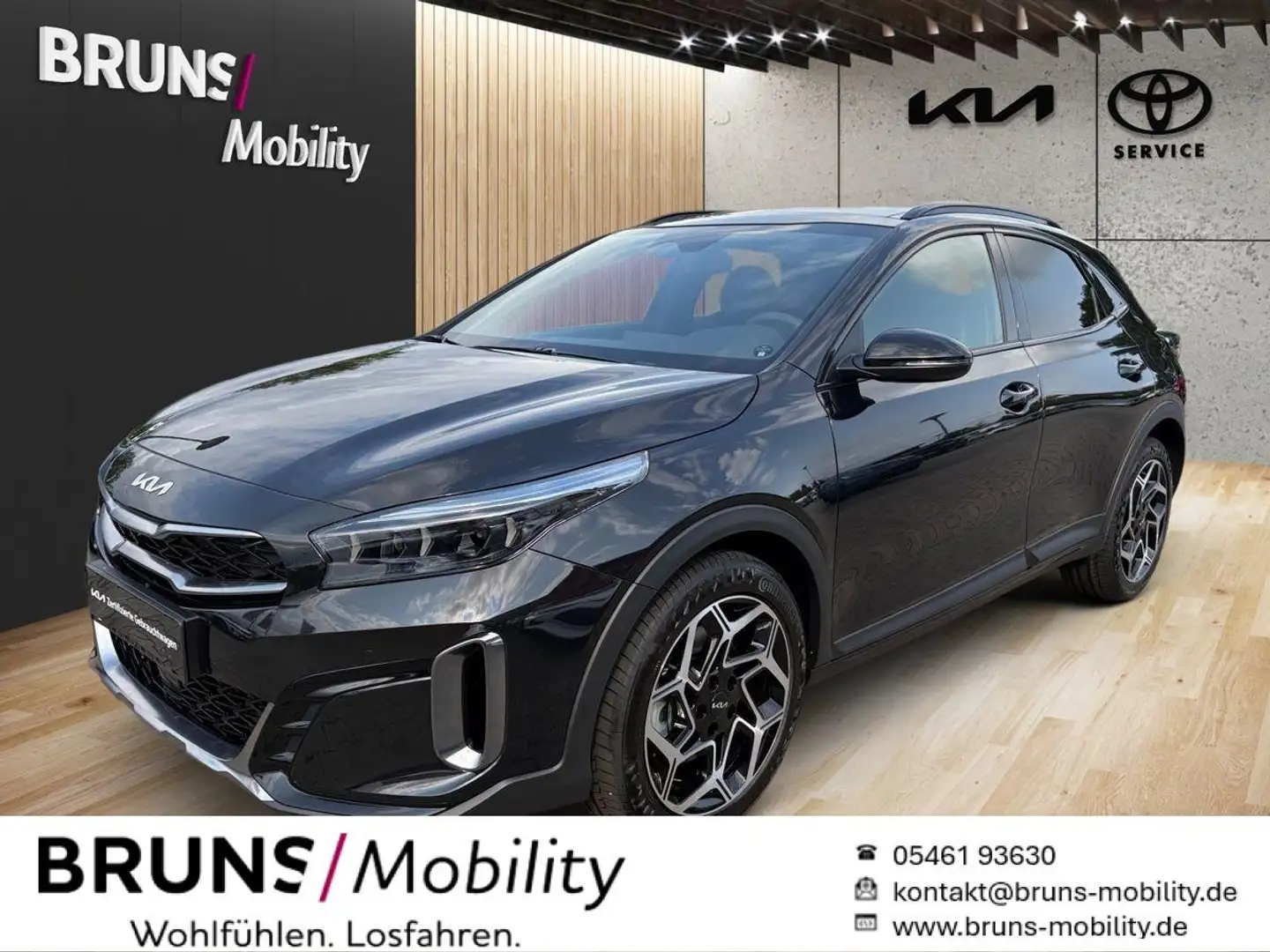 Kia XCeed 1.6T DCT GT-Line LEDER, GLASDACH Schwarz - 1