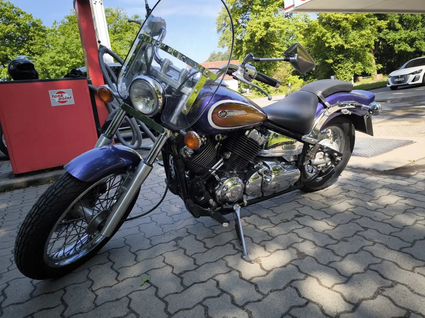 Yamaha XVS 650 Fialová - 1