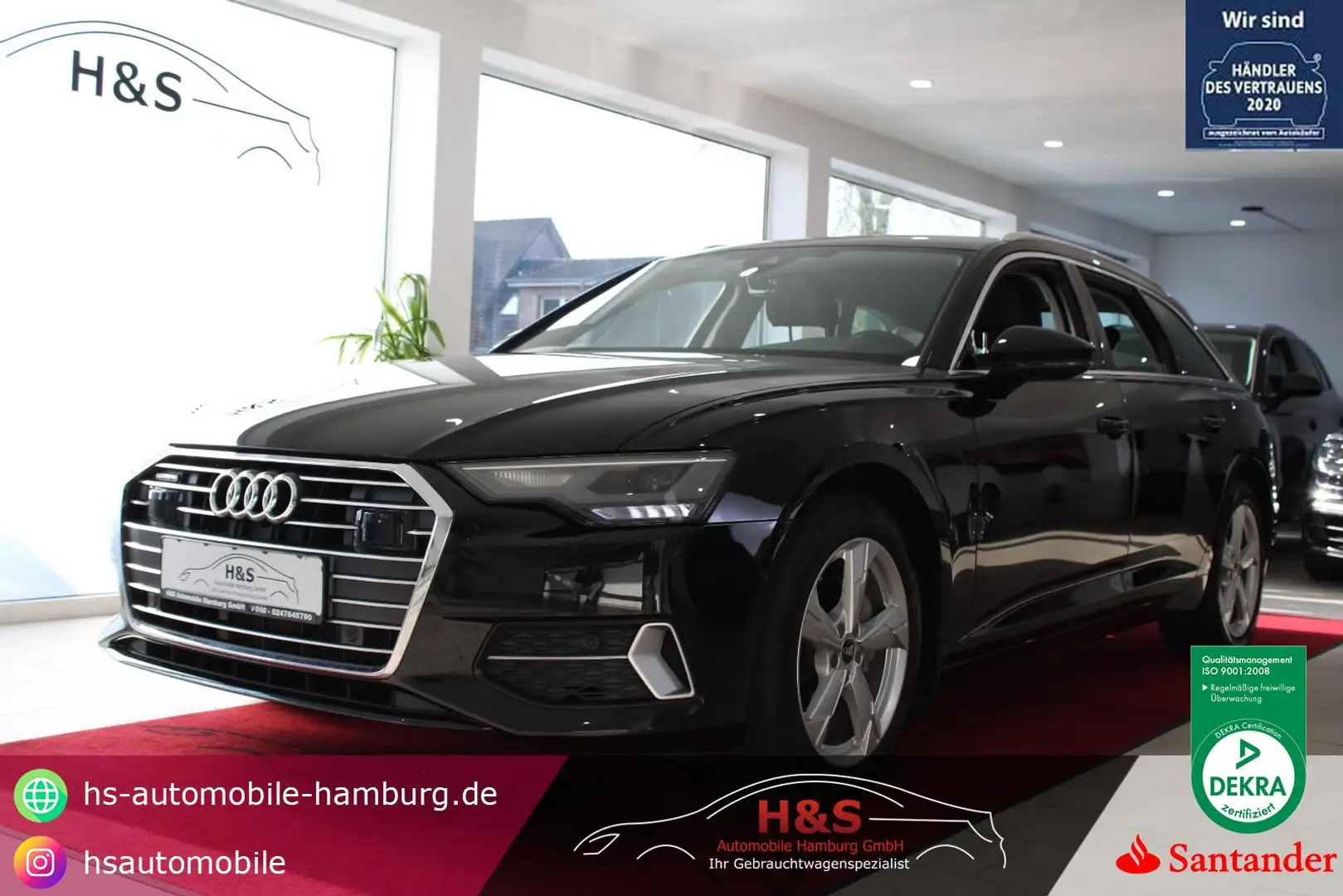 Audi A6 Avant 40 TDI quattro sport *Standheizung/AHK* Schwarz - 1