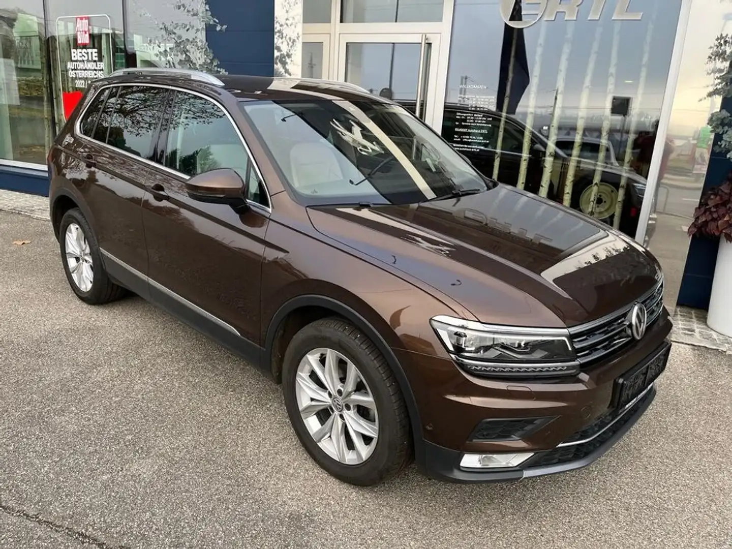 Volkswagen Tiguan Highline BMT/Start-Stopp 4Motion Leder Braun - 1