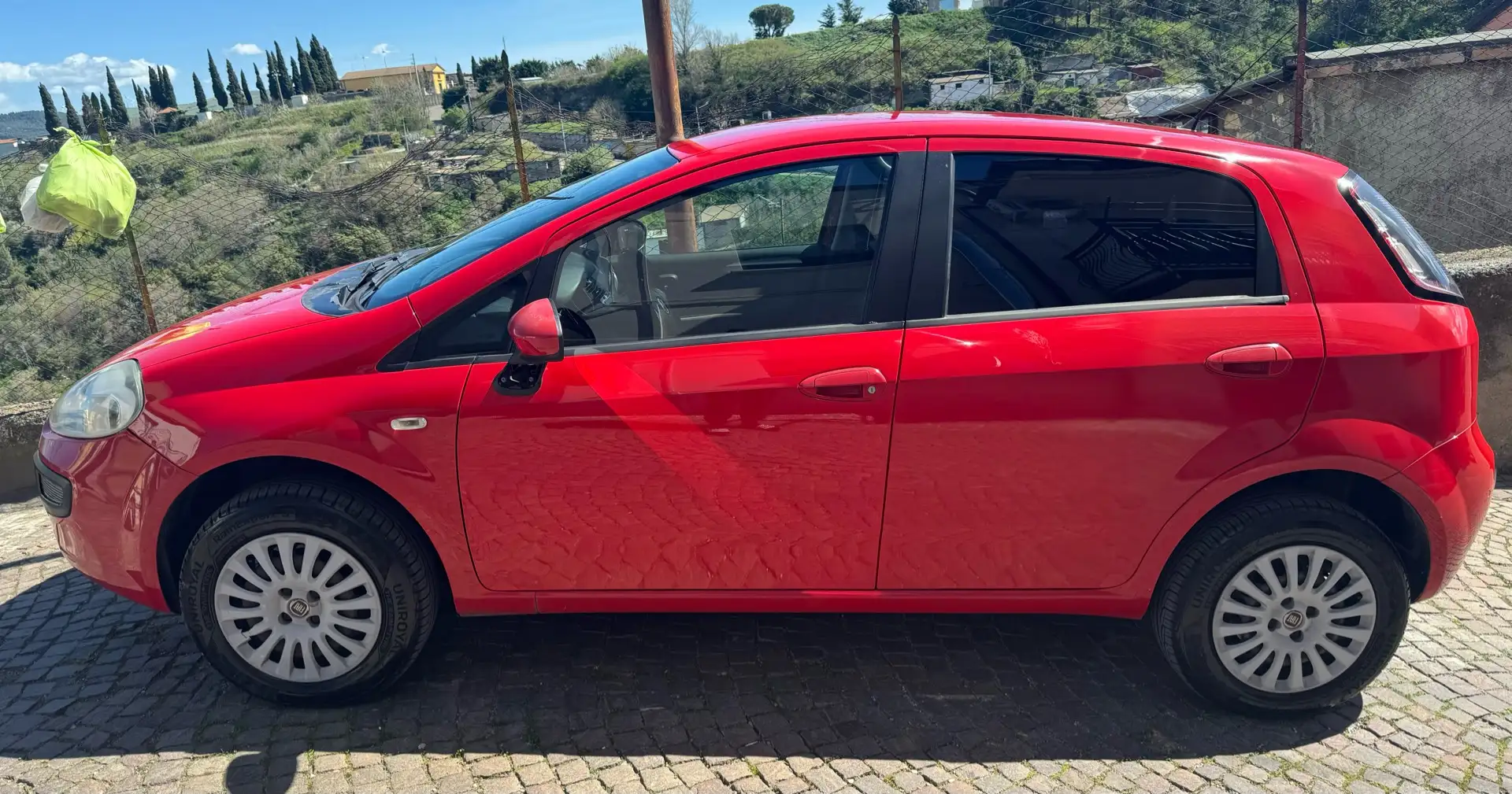 Fiat Punto Evo 5p 1.4 natural power Emotion 70cv Rosso - 2