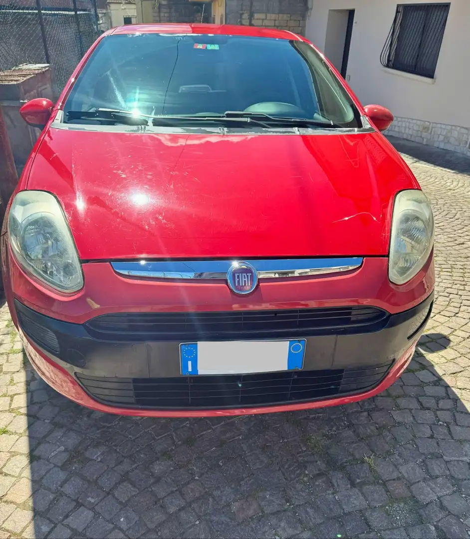 Fiat Punto Evo 5p 1.4 natural power Emotion 70cv Rosso - 1