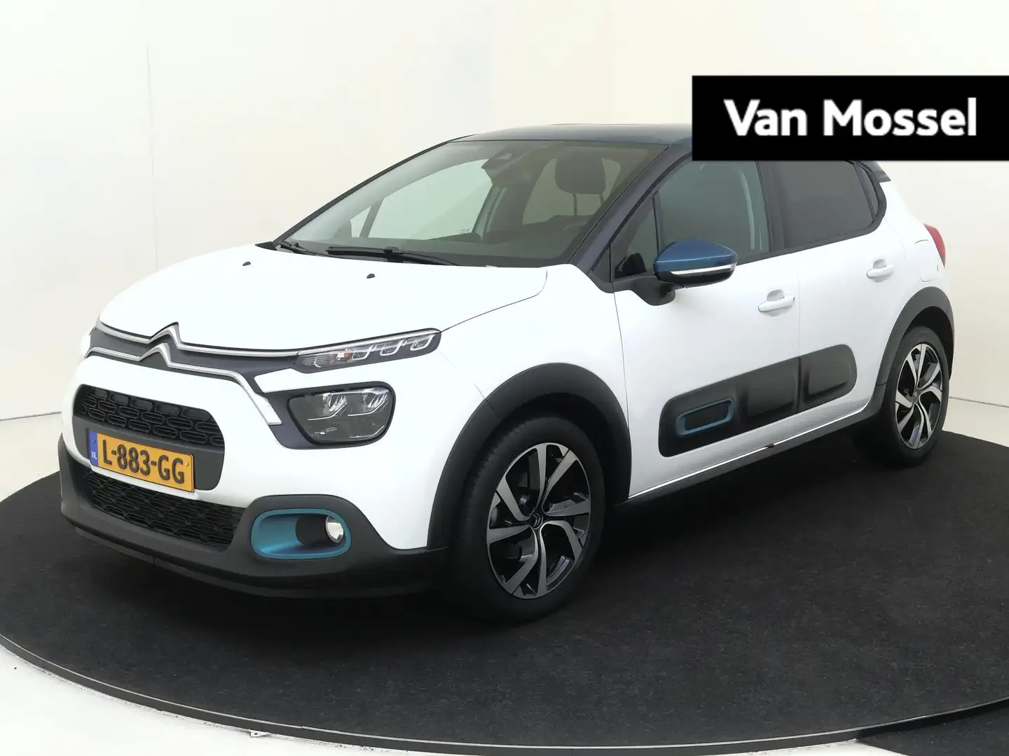 Citroen C3 1.2 PureTech 82 PK Shine Navigatie | Camera | USB Blanc - 1