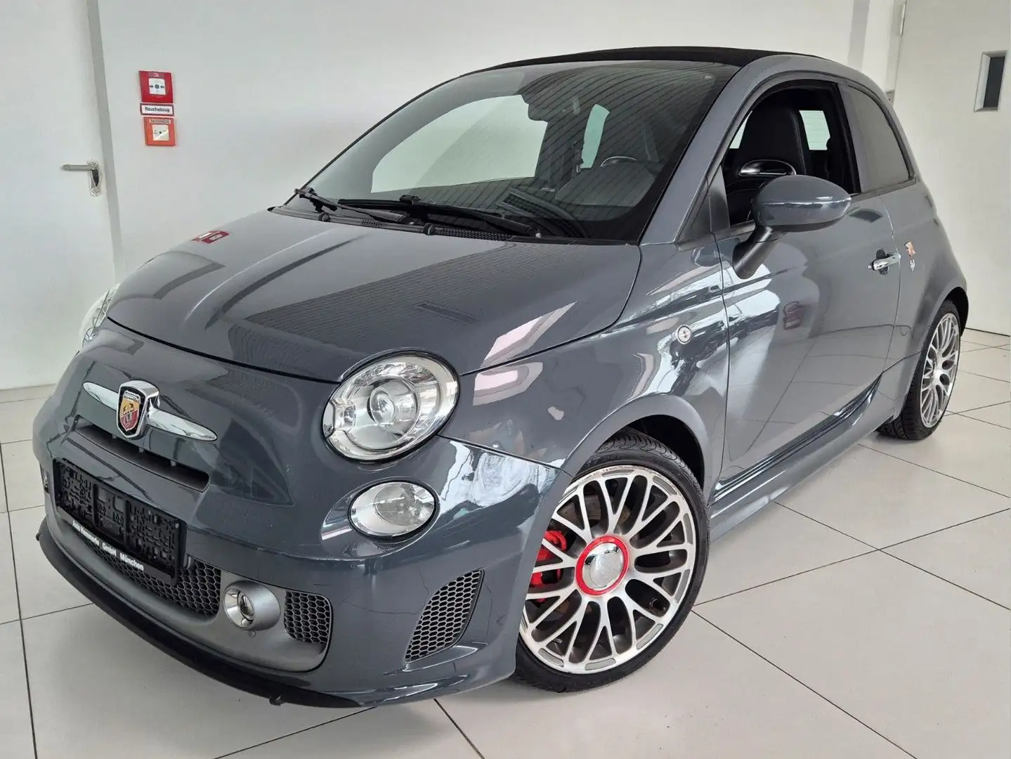 Abarth 595 Turismo Cabrio Gris - 1