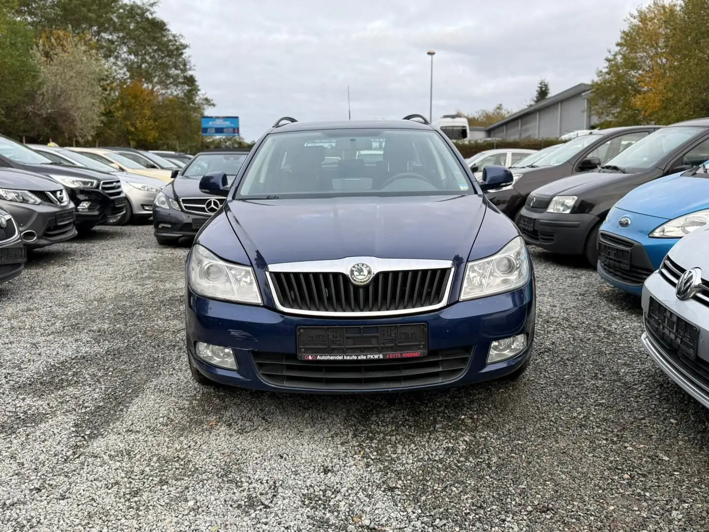 Skoda Octavia Combi Ambiente*KLima*TÜV Blau - 2