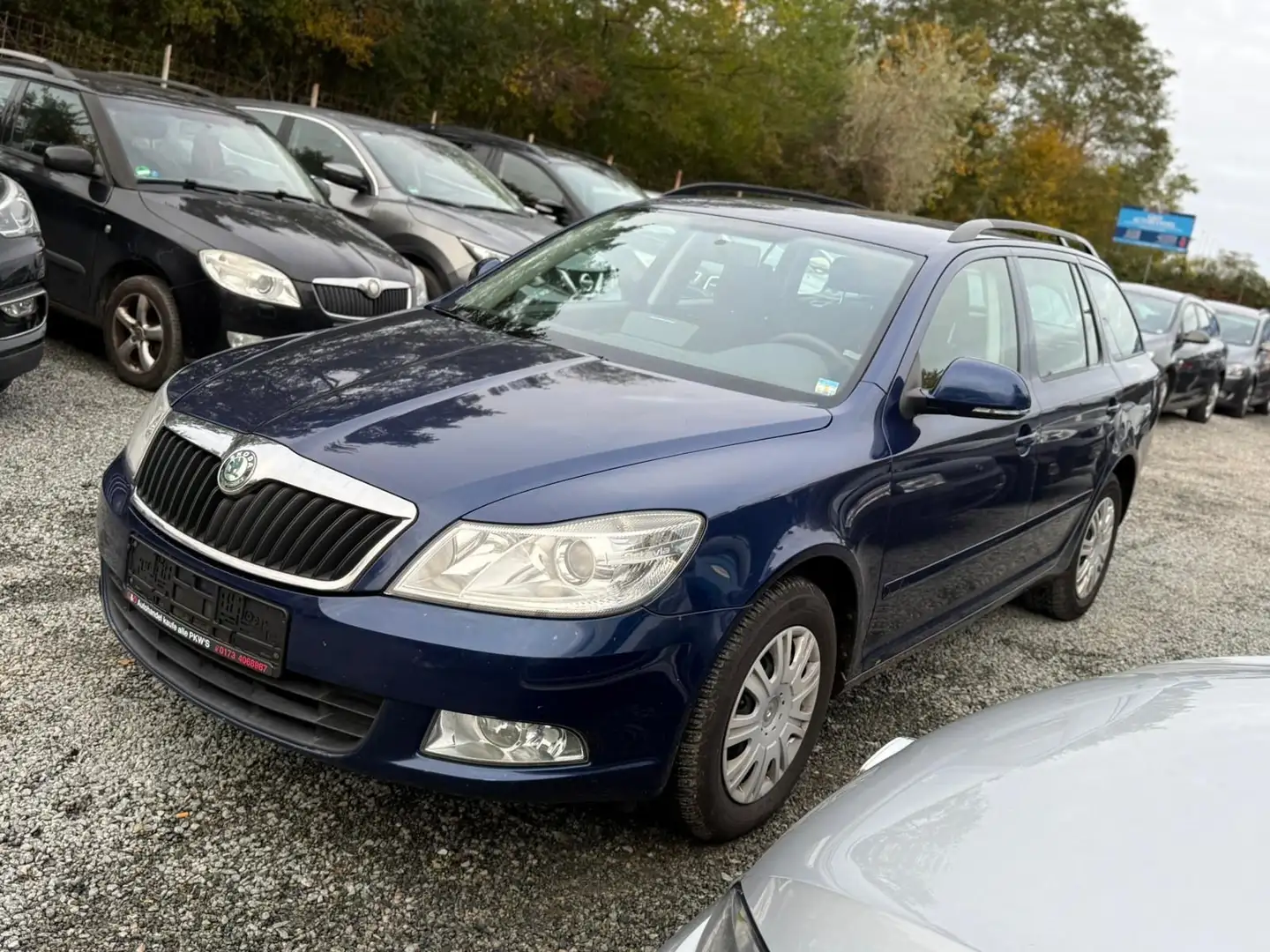 Skoda Octavia Combi Ambiente*KLima*TÜV Blau - 1